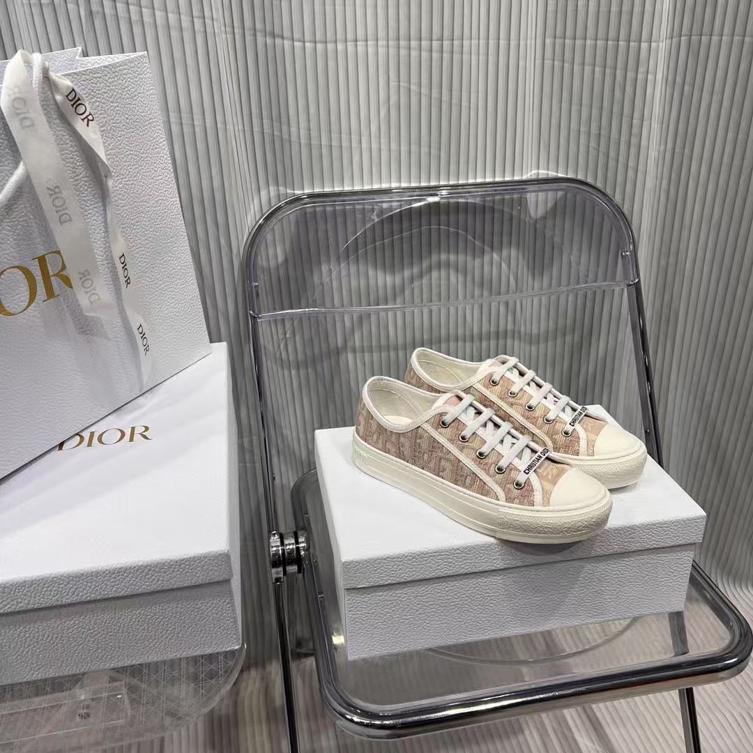 DIOR classic embroidered casual shoes