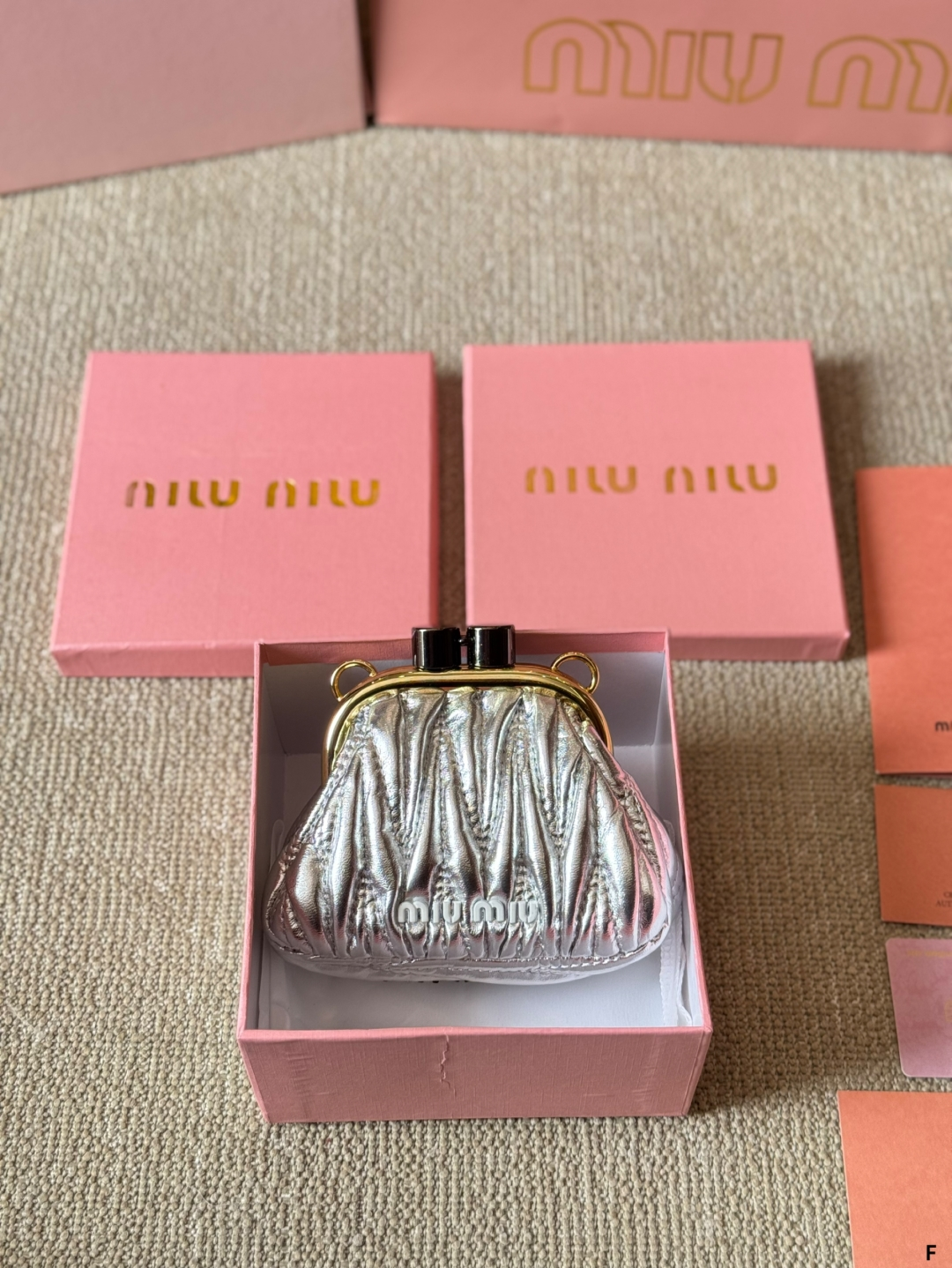 MiuMiu belle shell bag