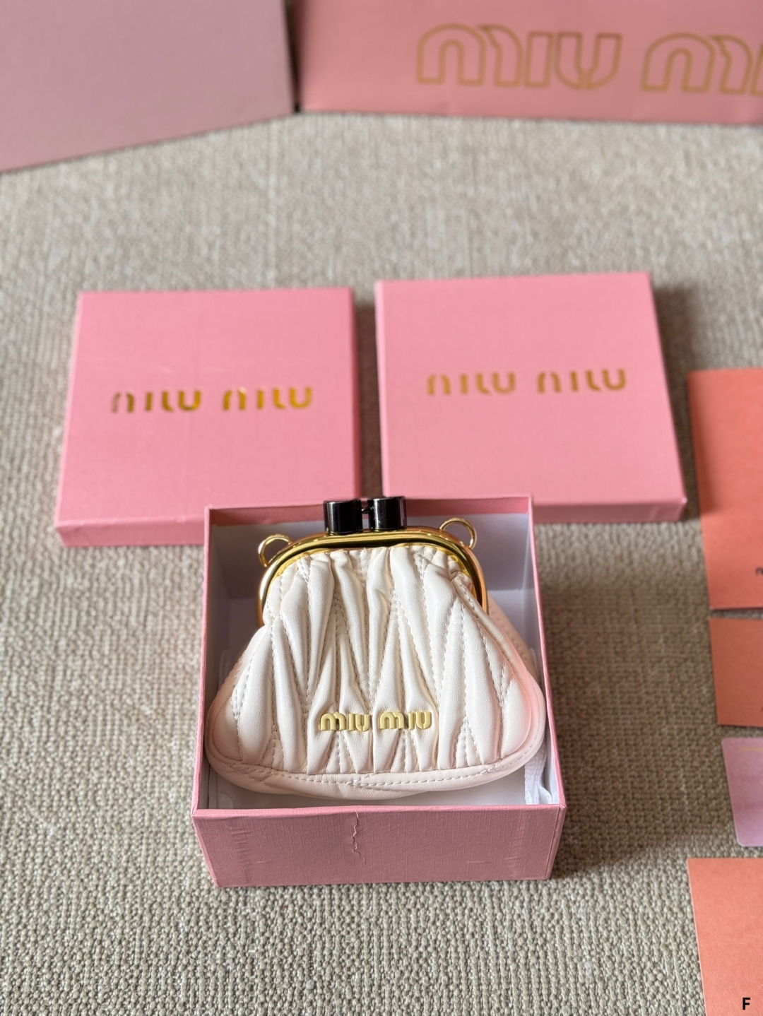 MiuMiu belle shell bag