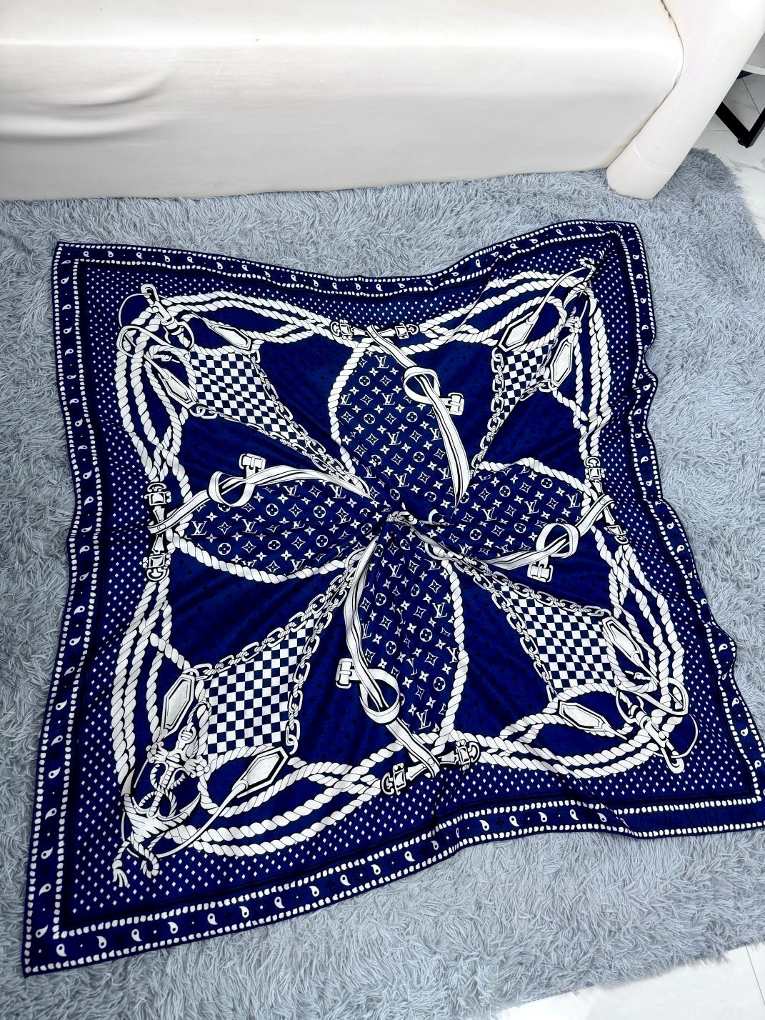 Louis Vuitton silk shawl