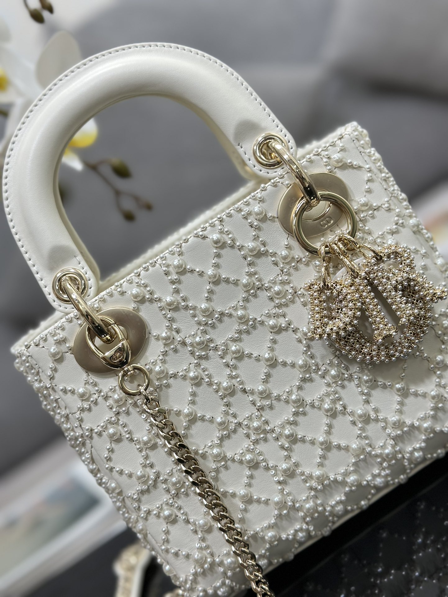 Top version Lady Dior handbag