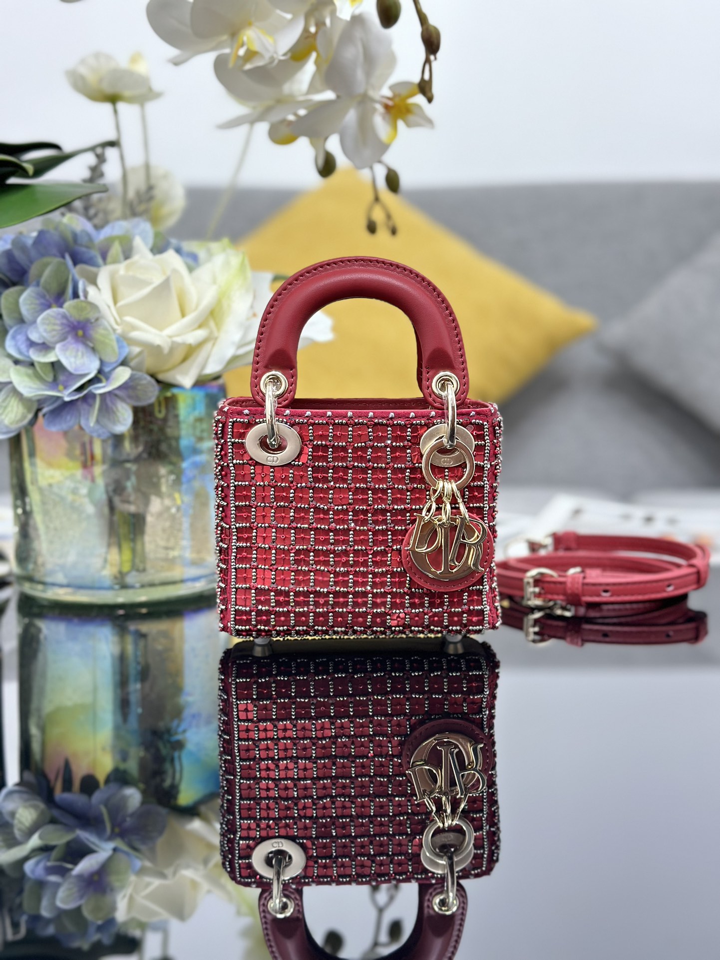 Top version Lady Dior handbag