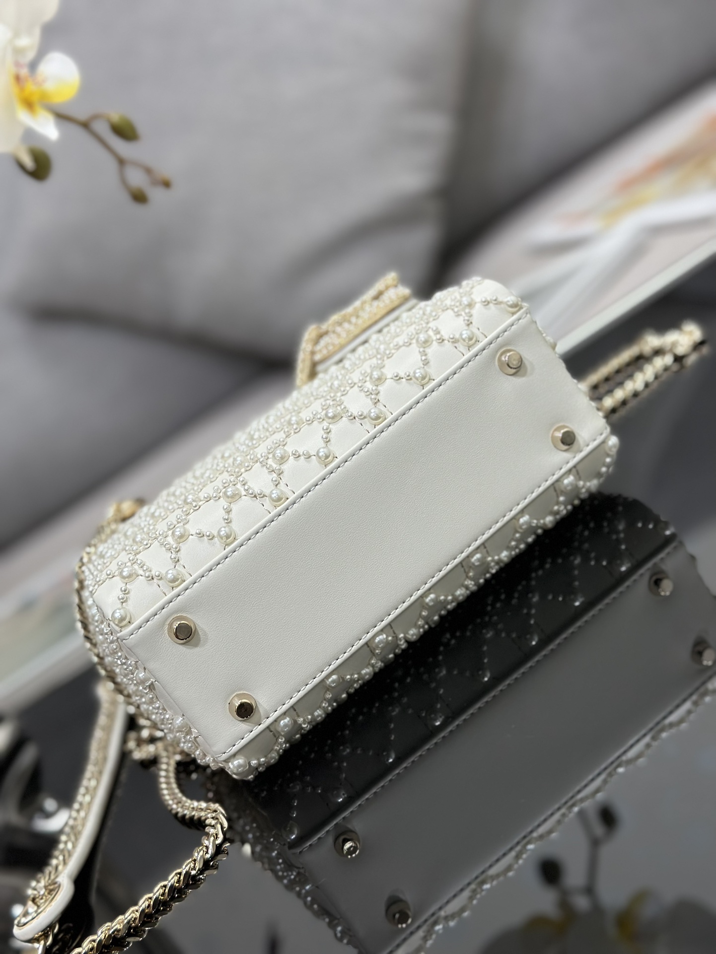 Top version Lady Dior handbag