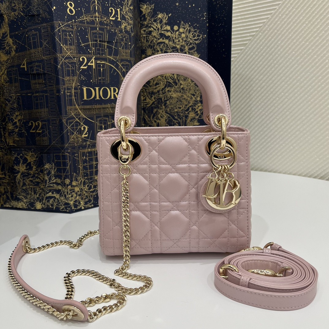 Top version Dior classic lady bag