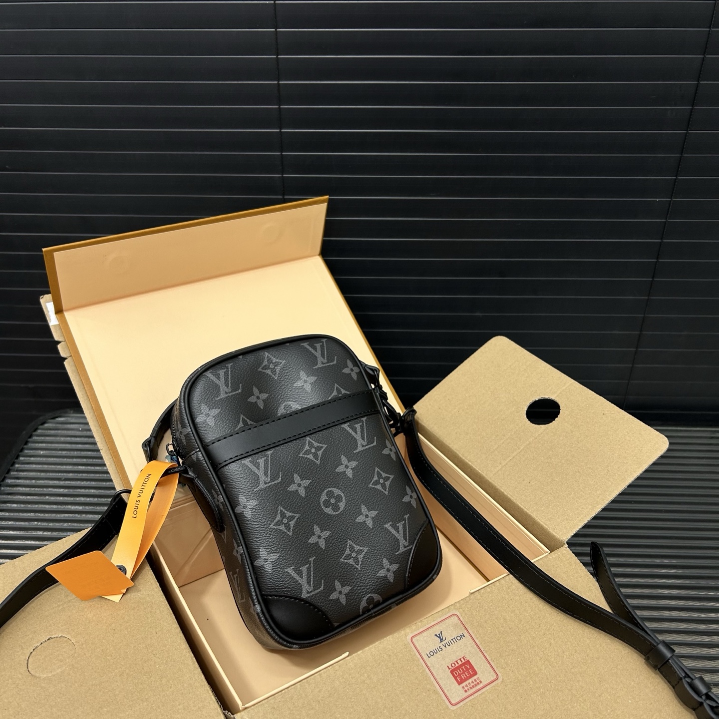 LV Danube Pharrell Monogram shoulder crossbody bag