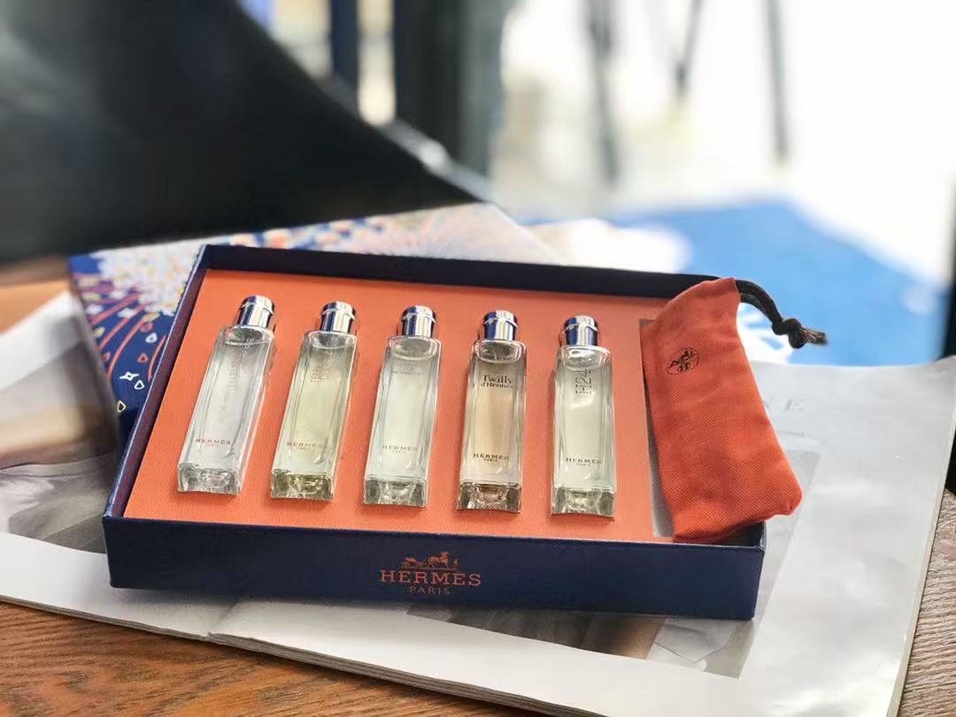 Hermes perfume sample 5-piece set