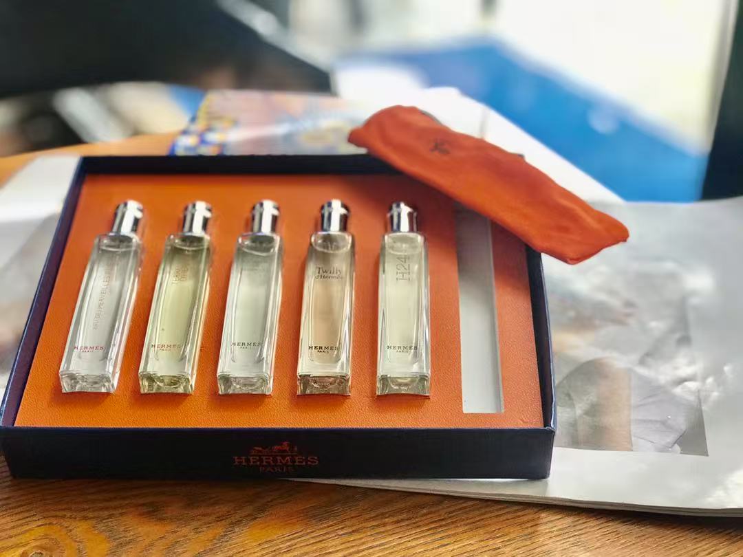 Hermes perfume sample 5-piece set