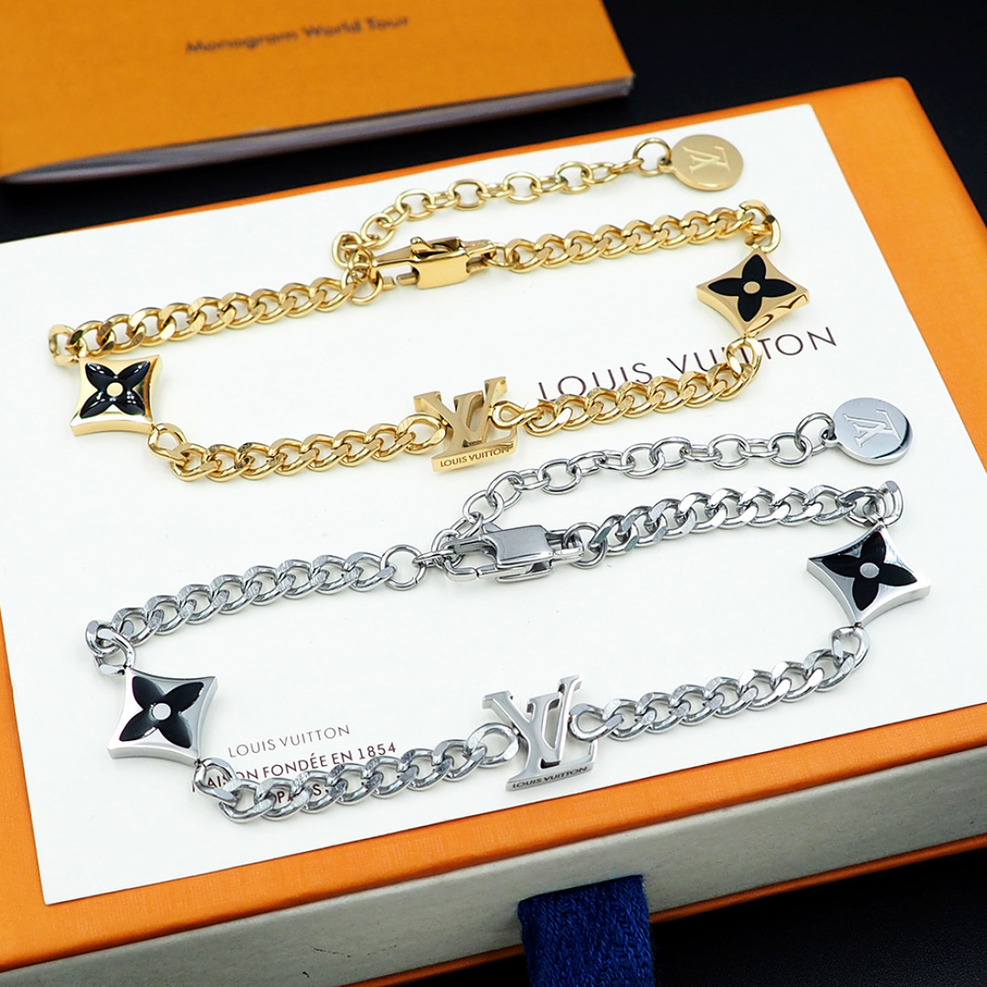 LV Spike Monogram Bracelet