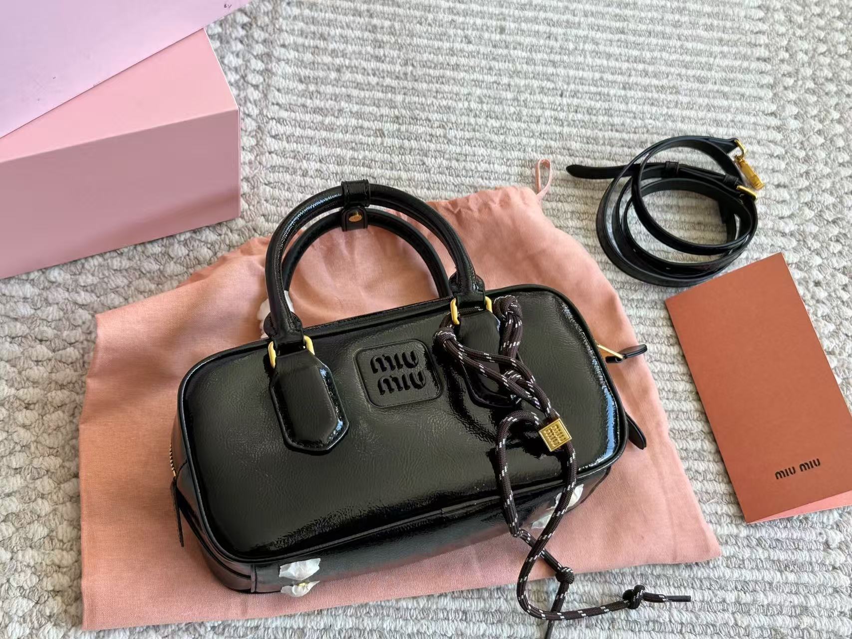 MIUMIU Classic bowling briefcase