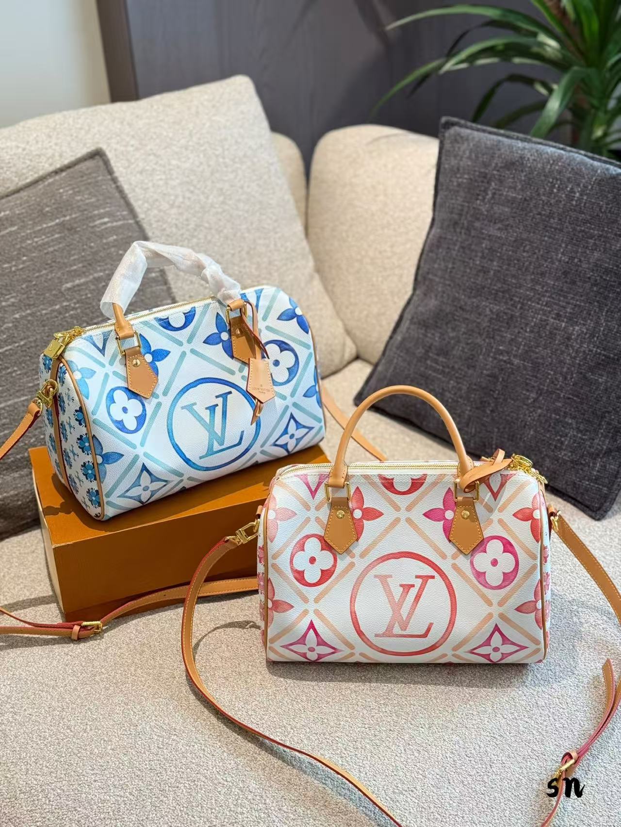Louis Vuitton Boston pillow bag