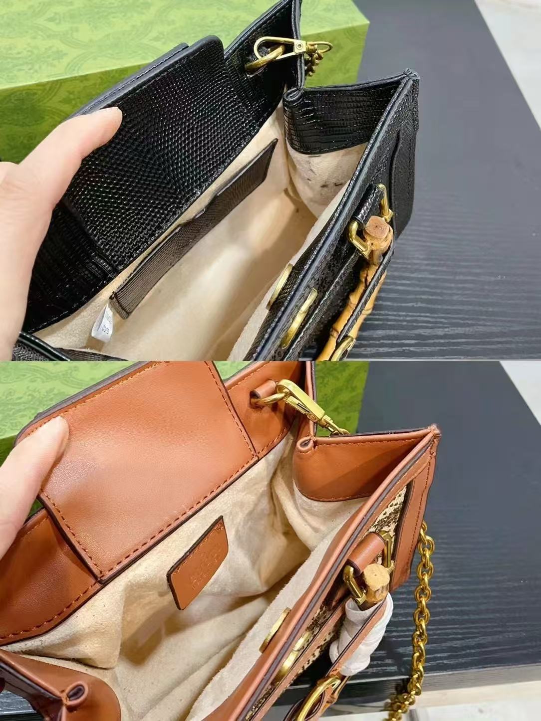 Gucci diana bamboo chain handbag