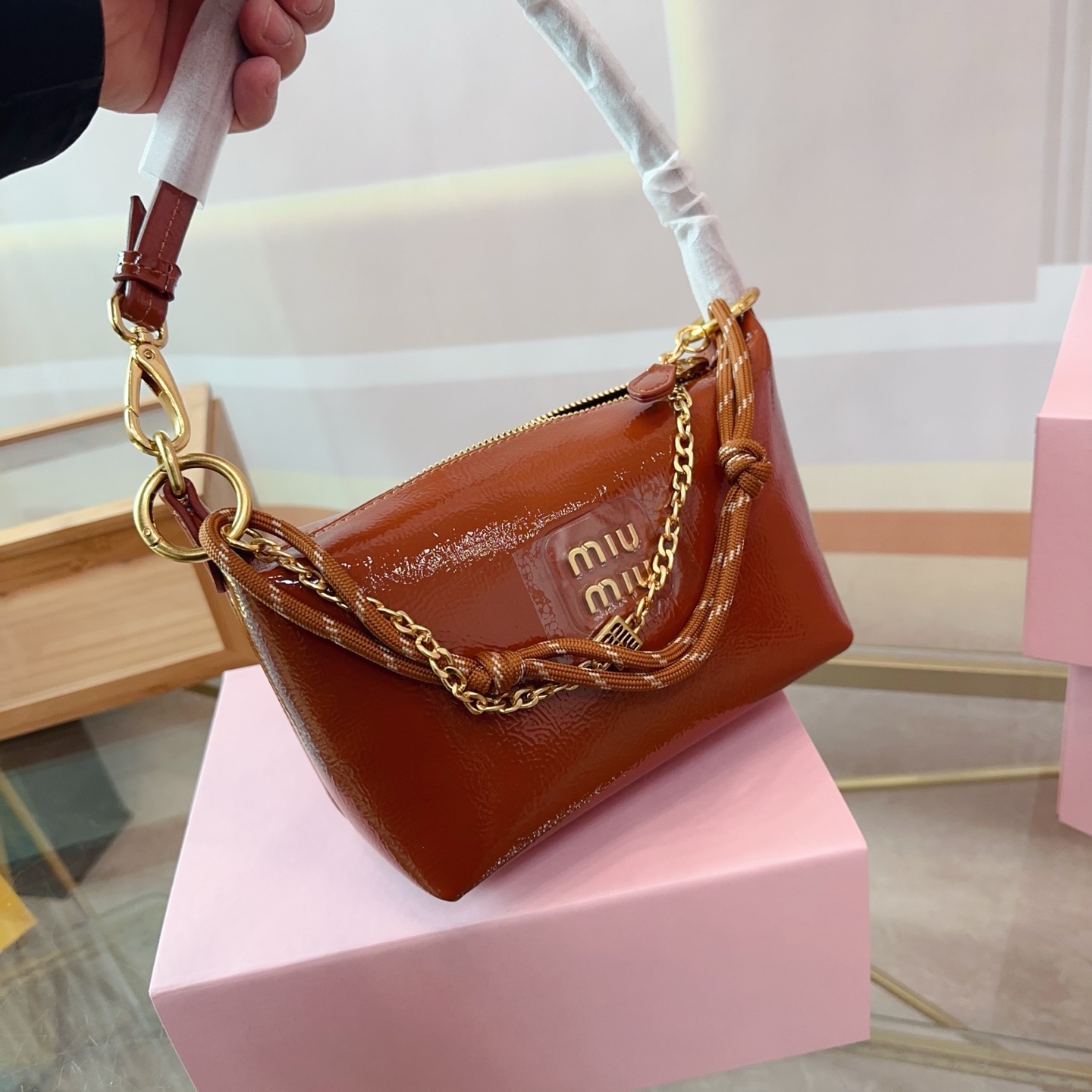miumiu crossbody shoulder bag