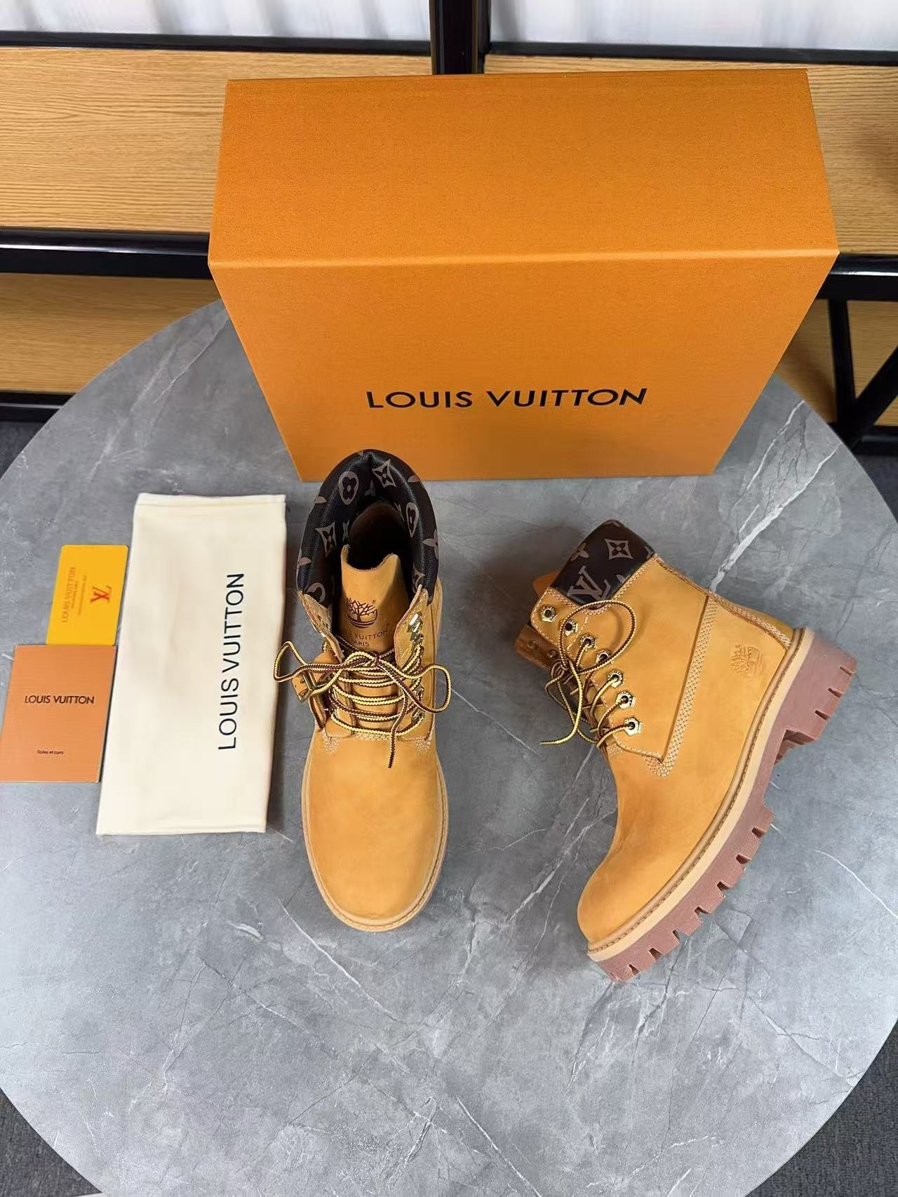 Louis Vuitton pharrell williams boots