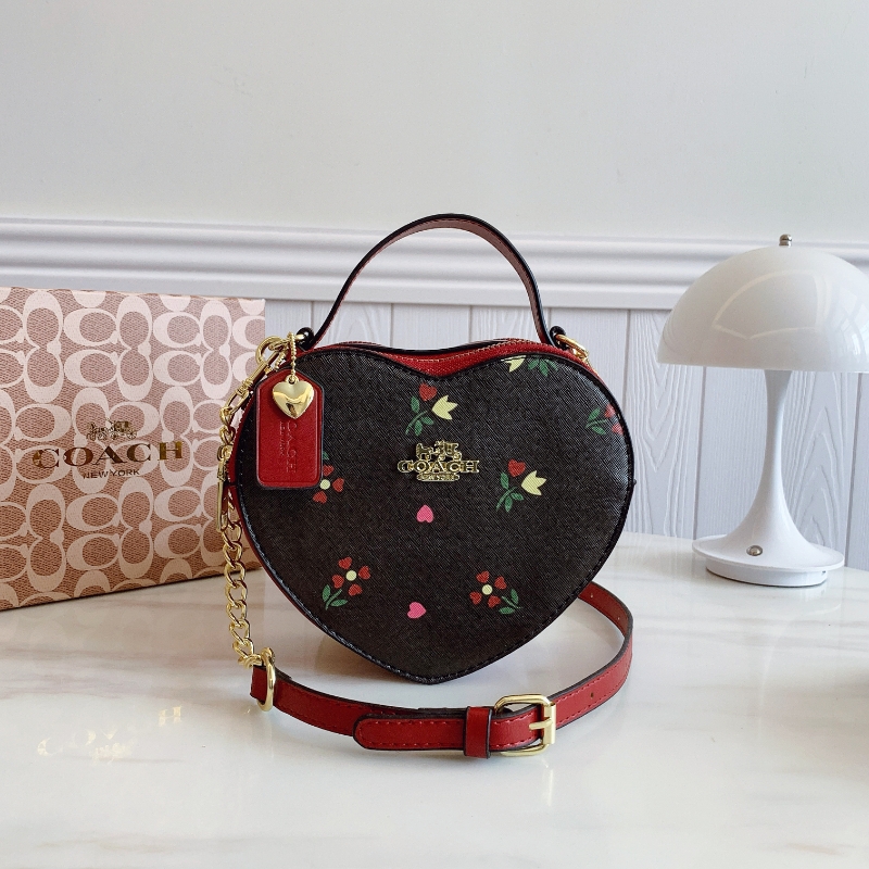 Coach Heart shaped bag 8A version
