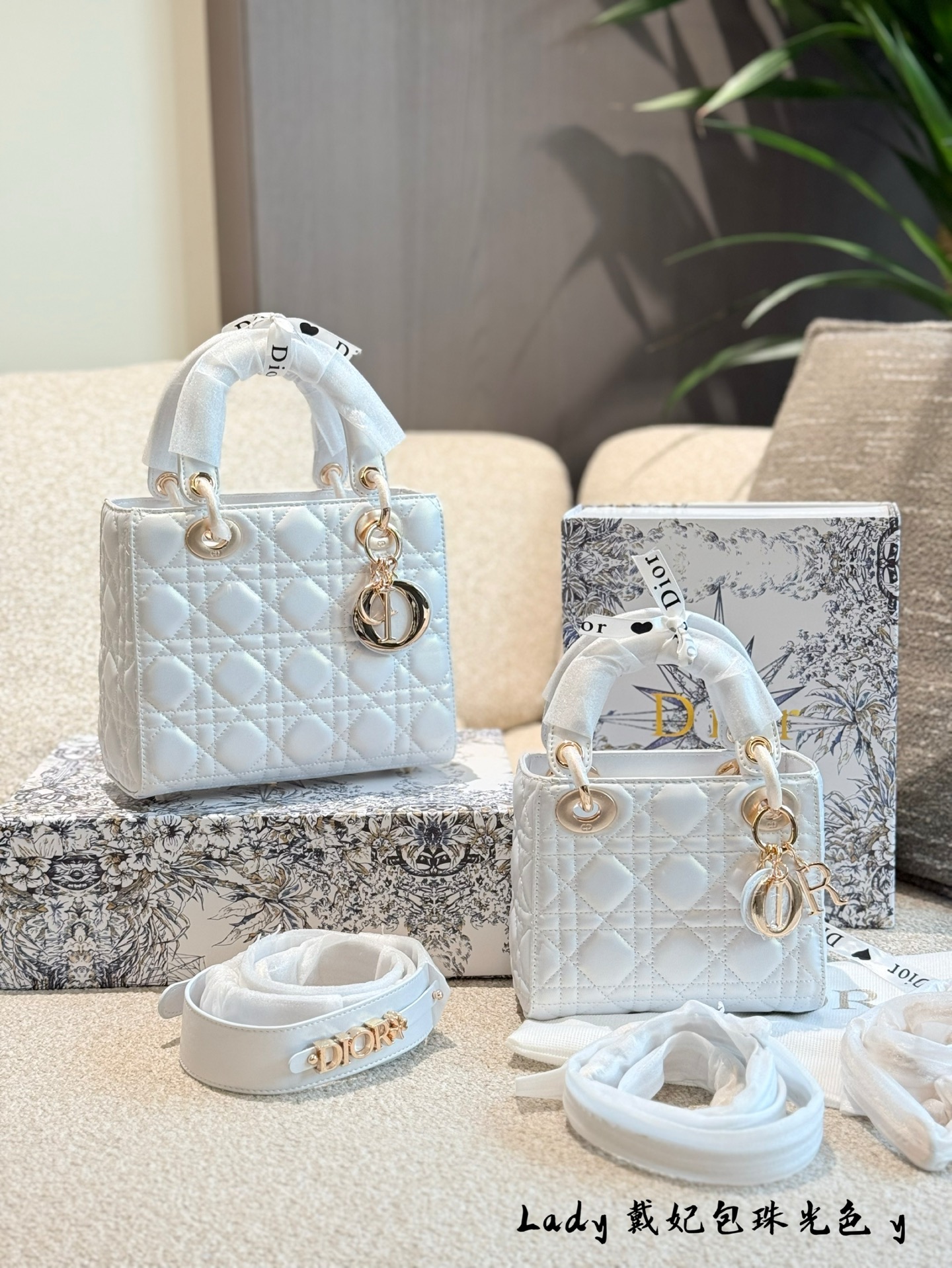 DIOR pearl Princess bag
