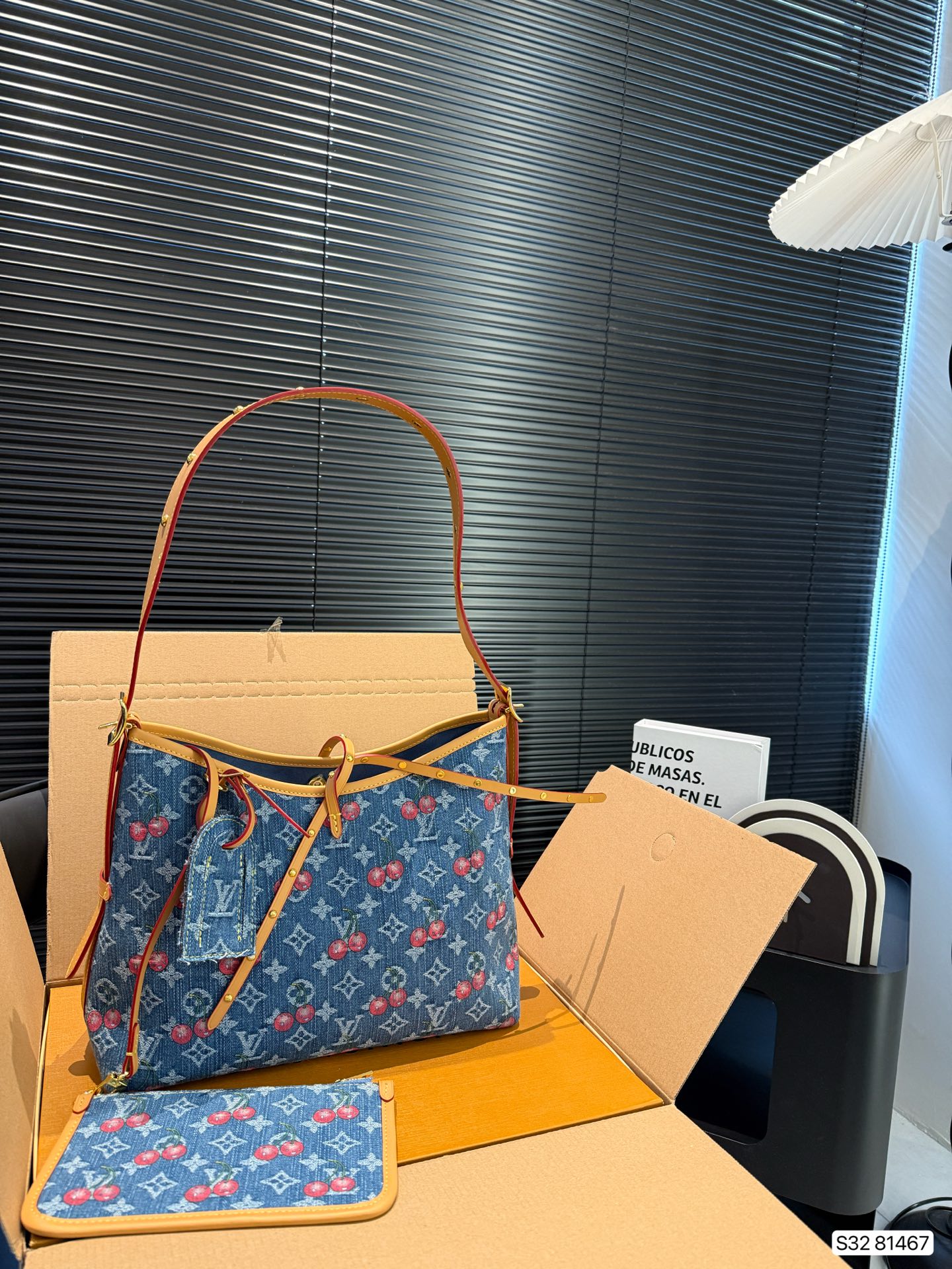 Louis Vuitton's new denim Carryall bag