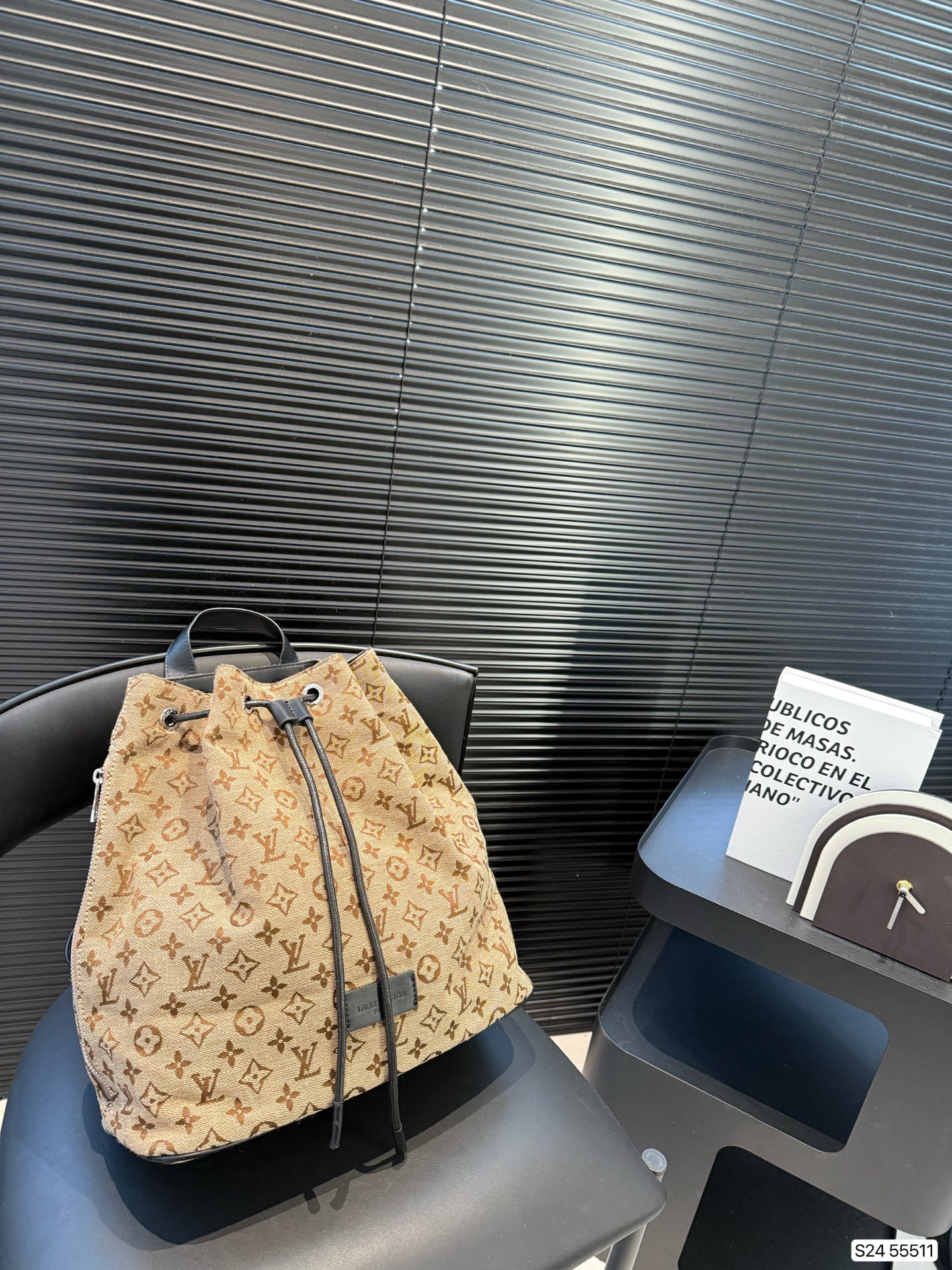 Louis Vuitton denim backpack