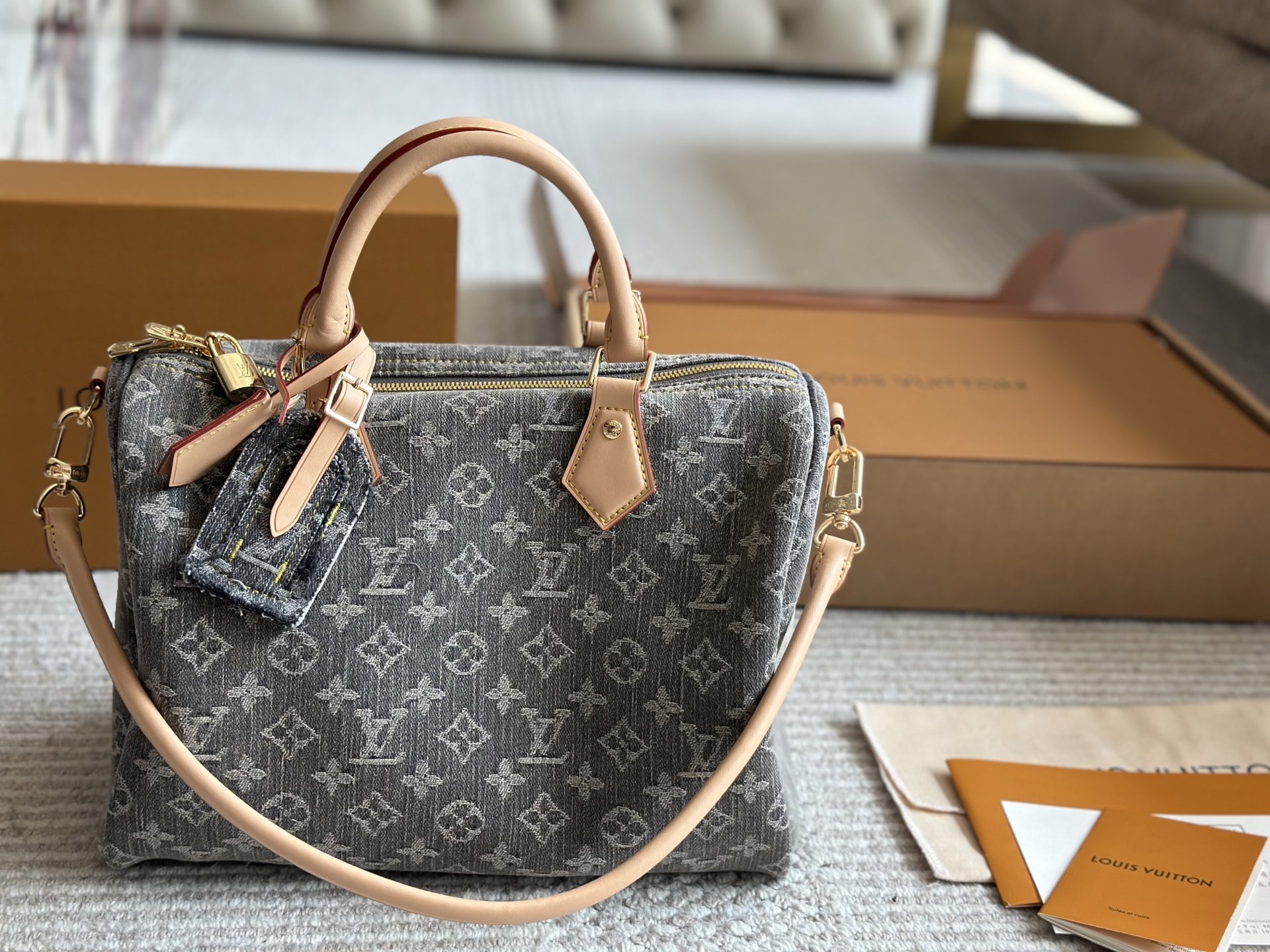 LV SPEEDY 30 pillow bag