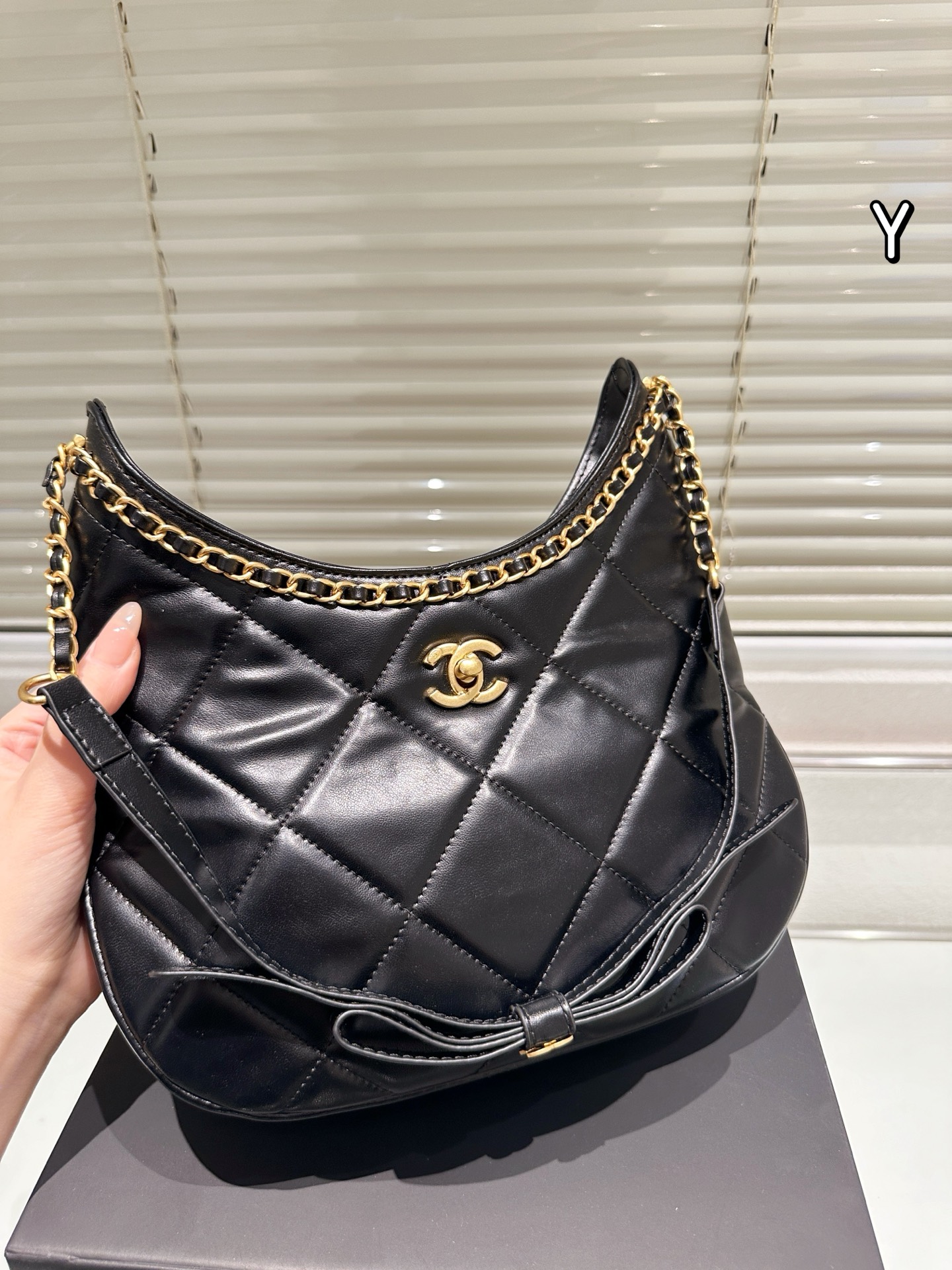 Chanel 25p hobo bag