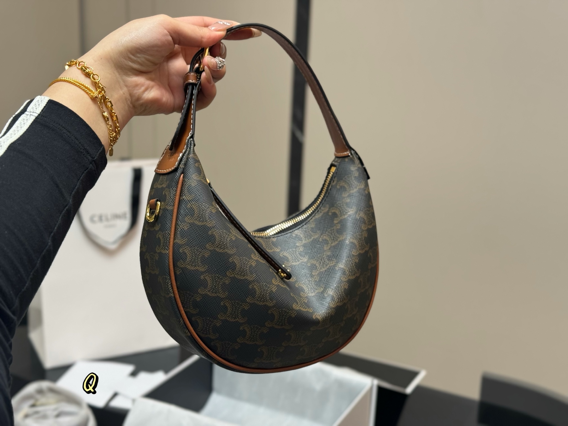Celine lulu underarm bag