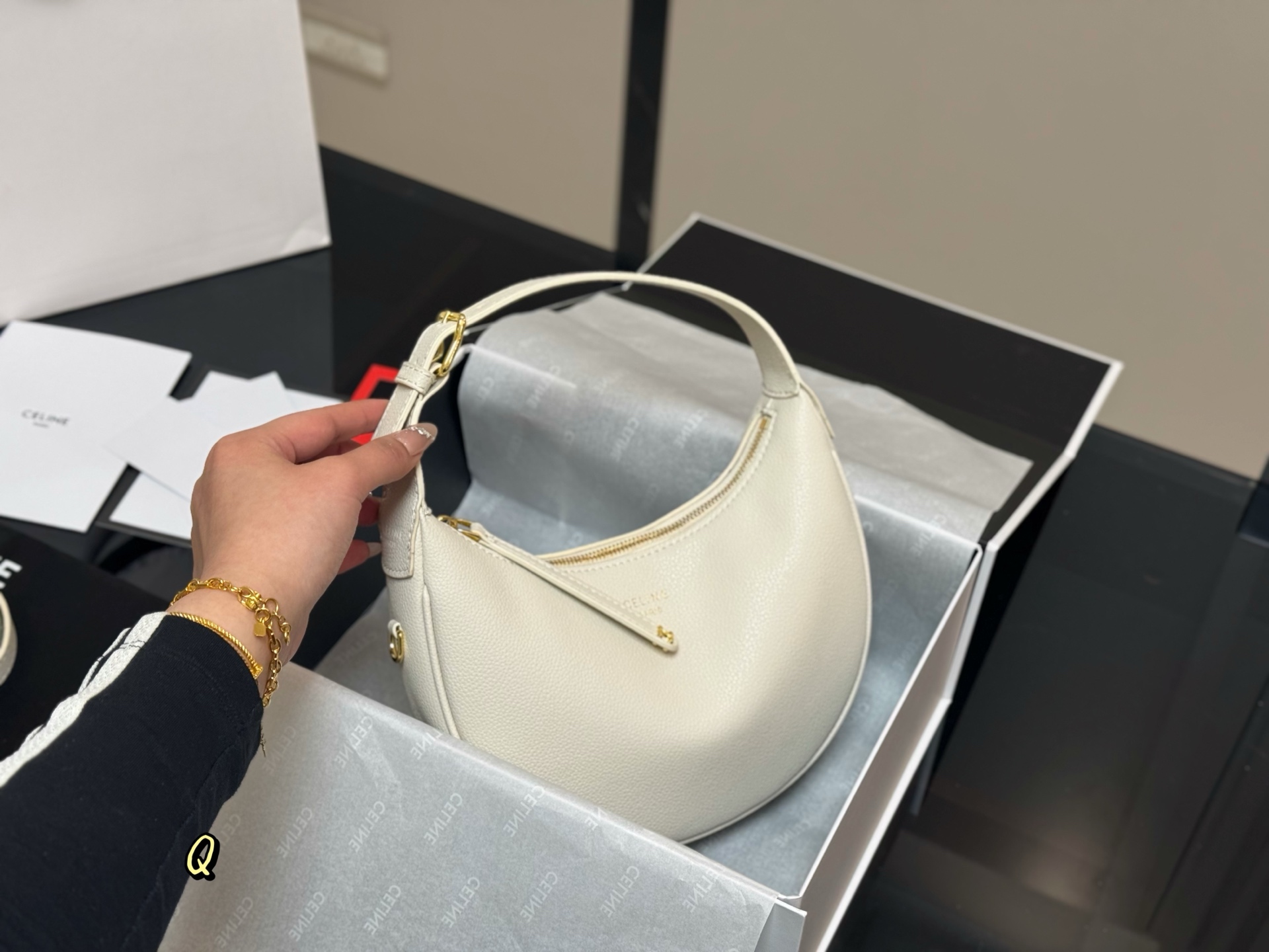 Celine lulu underarm bag