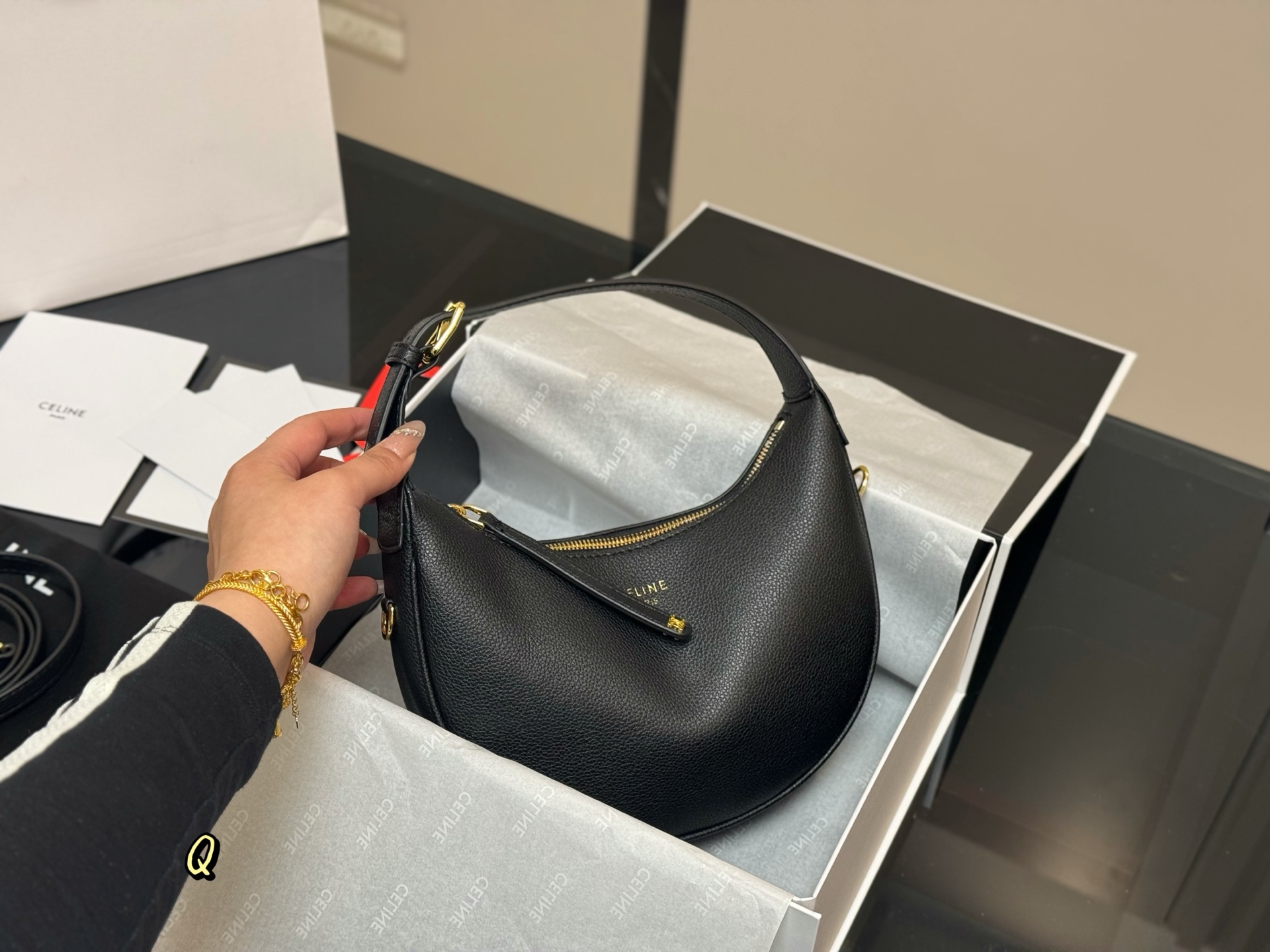 Celine lulu underarm bag