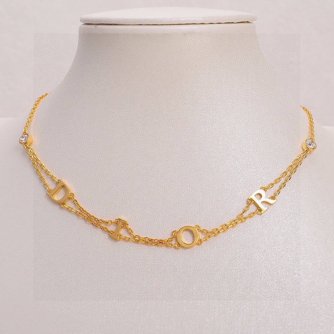 DIOR bracelet and necklace set