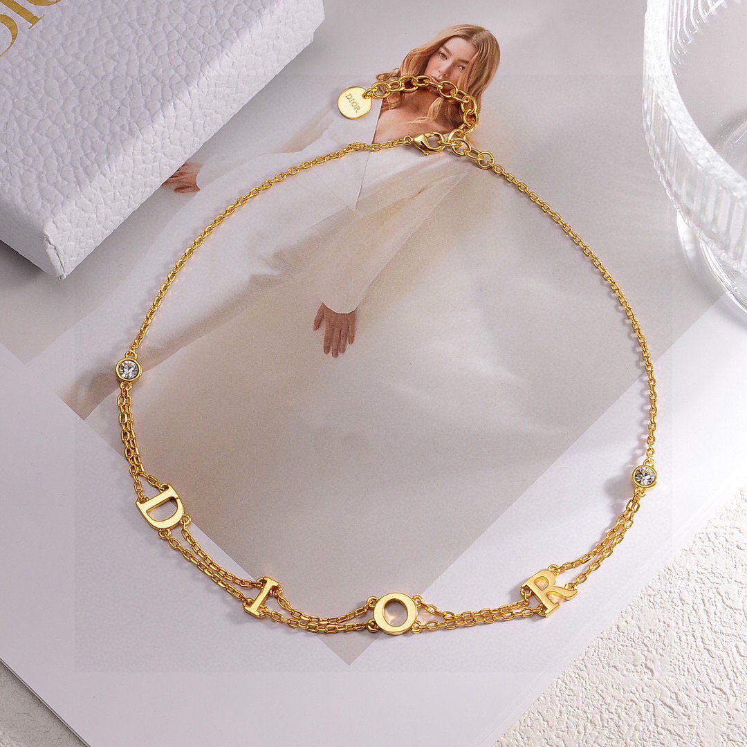 DIOR bracelet and necklace set
