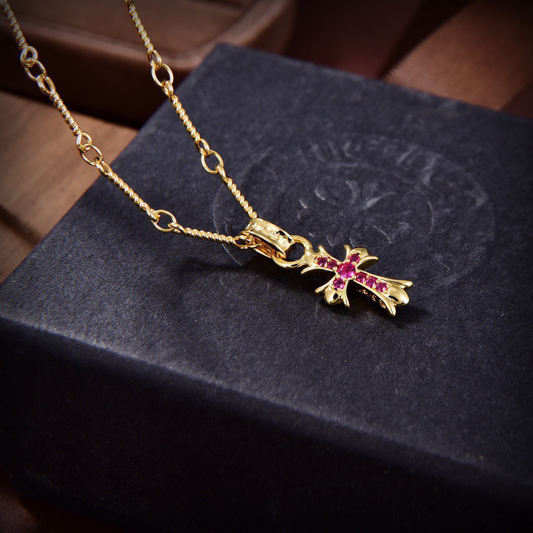 Chrome hearts cross necklace