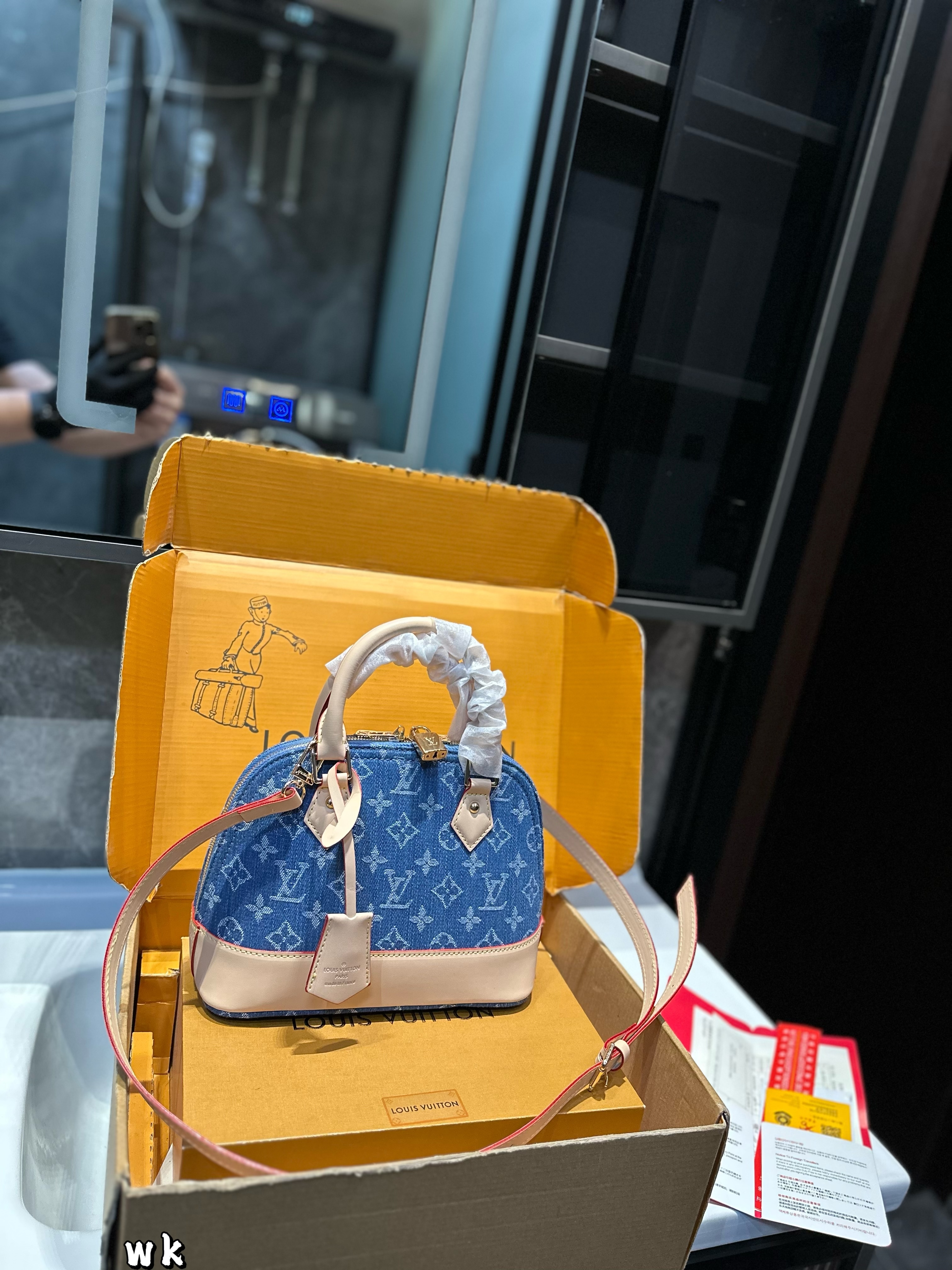 Louis Vuitton shell bag