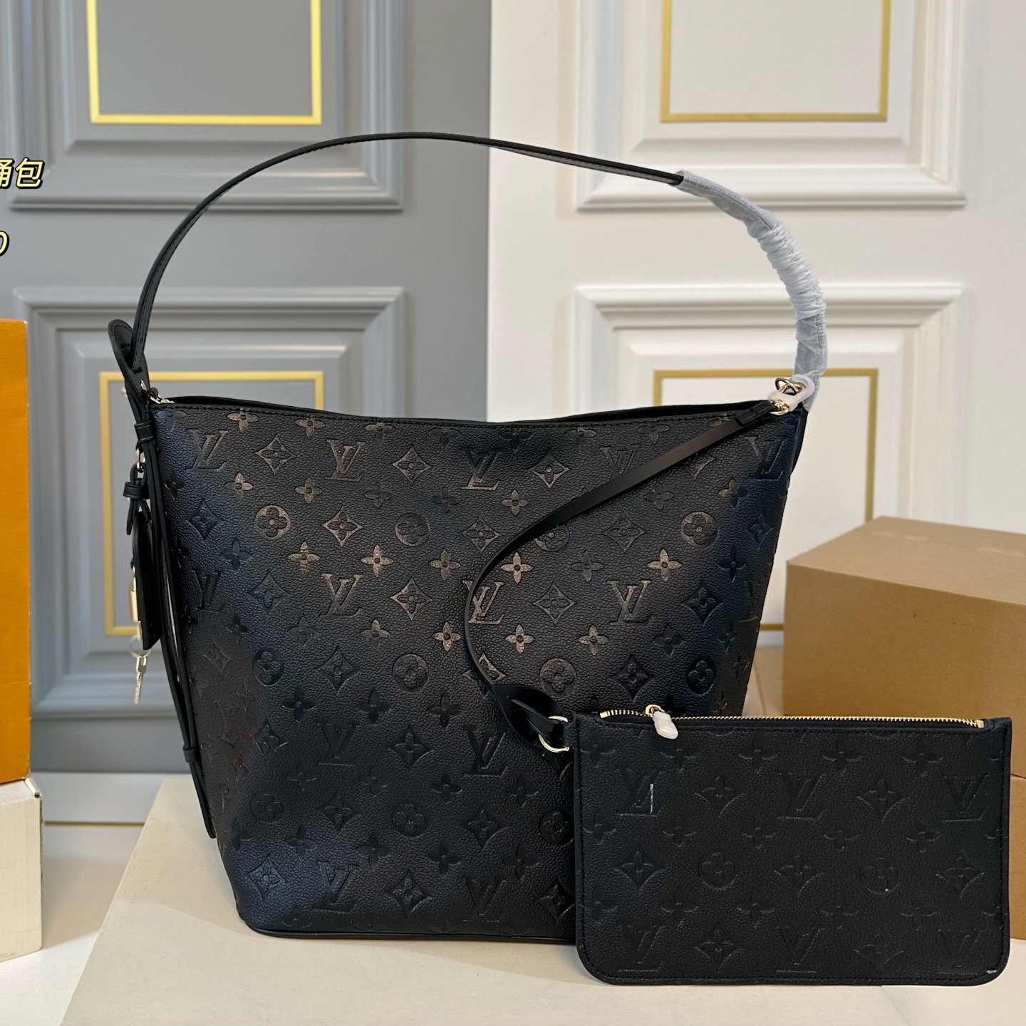 LV Takashi Murakami 25 All-in-BB bucket bag