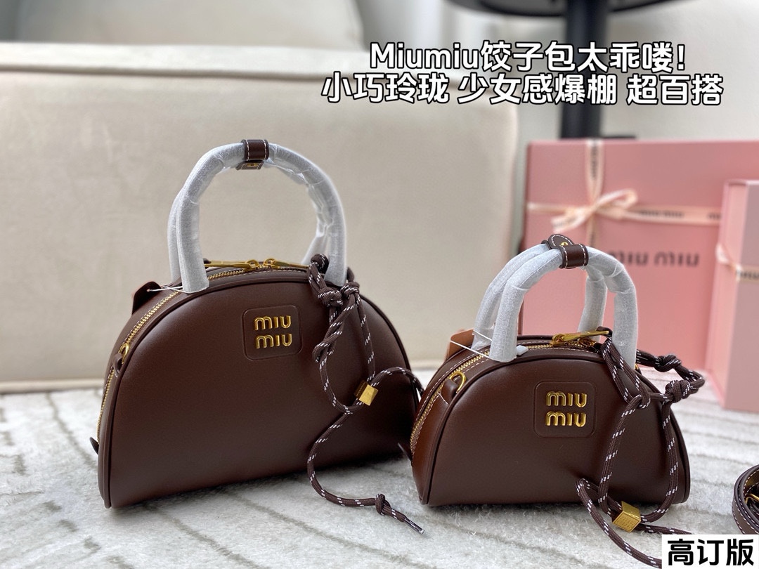 Miumiu half-moon handbag