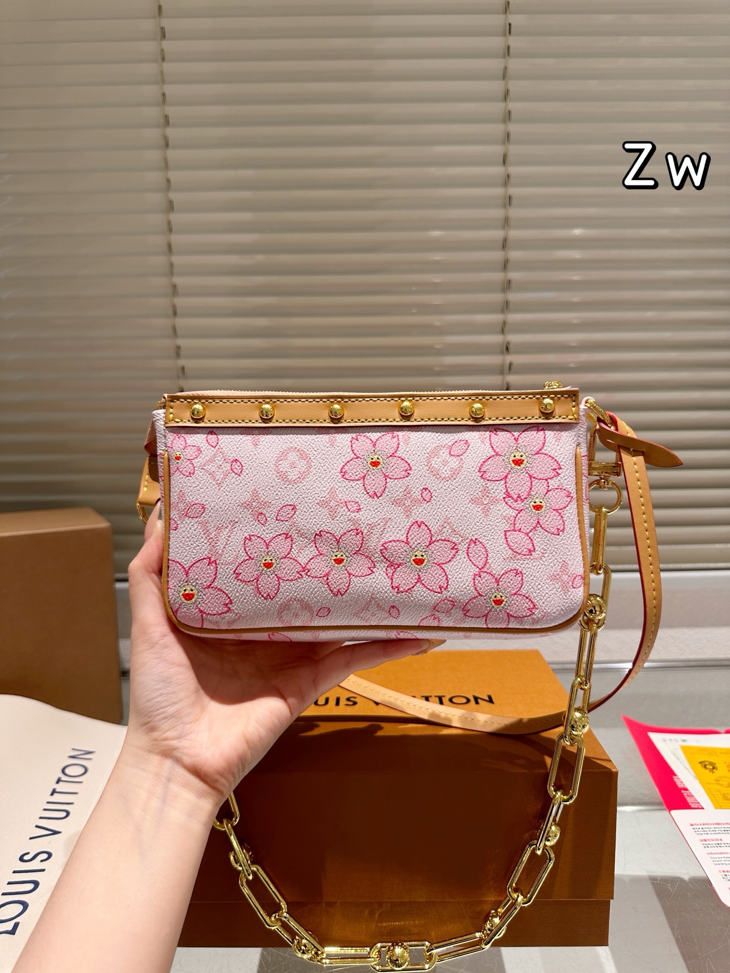 LV Takashi Murakami Cherry Blossom Series handbag