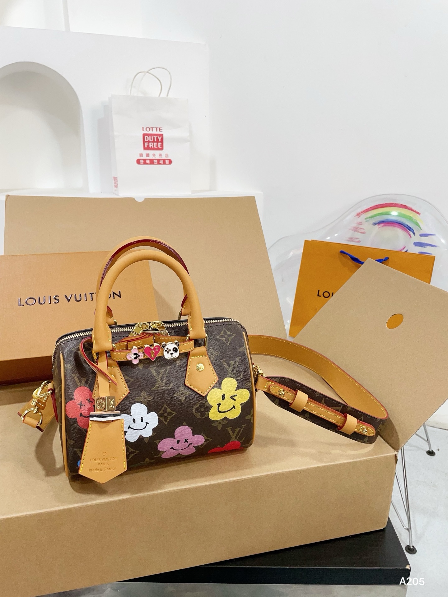 LV speedy pillow bag