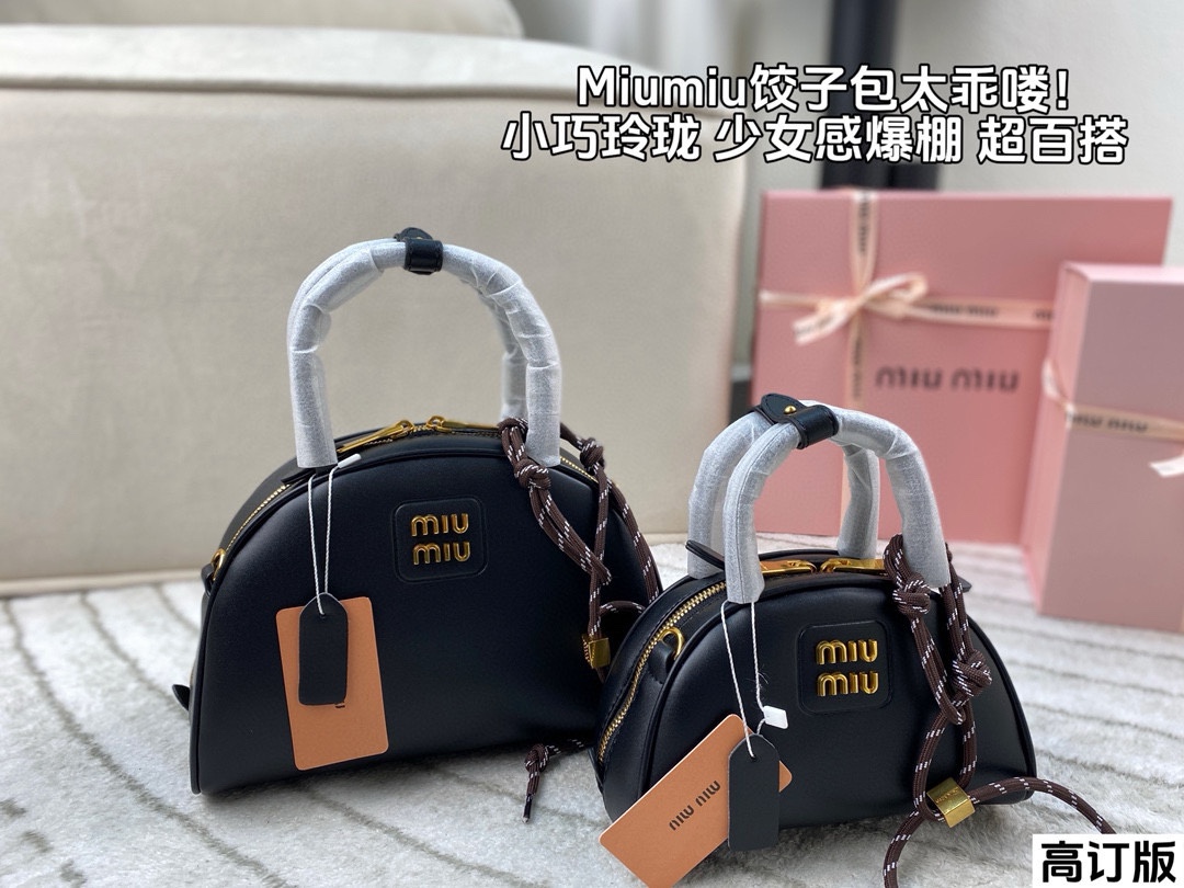 Miumiu half-moon handbag