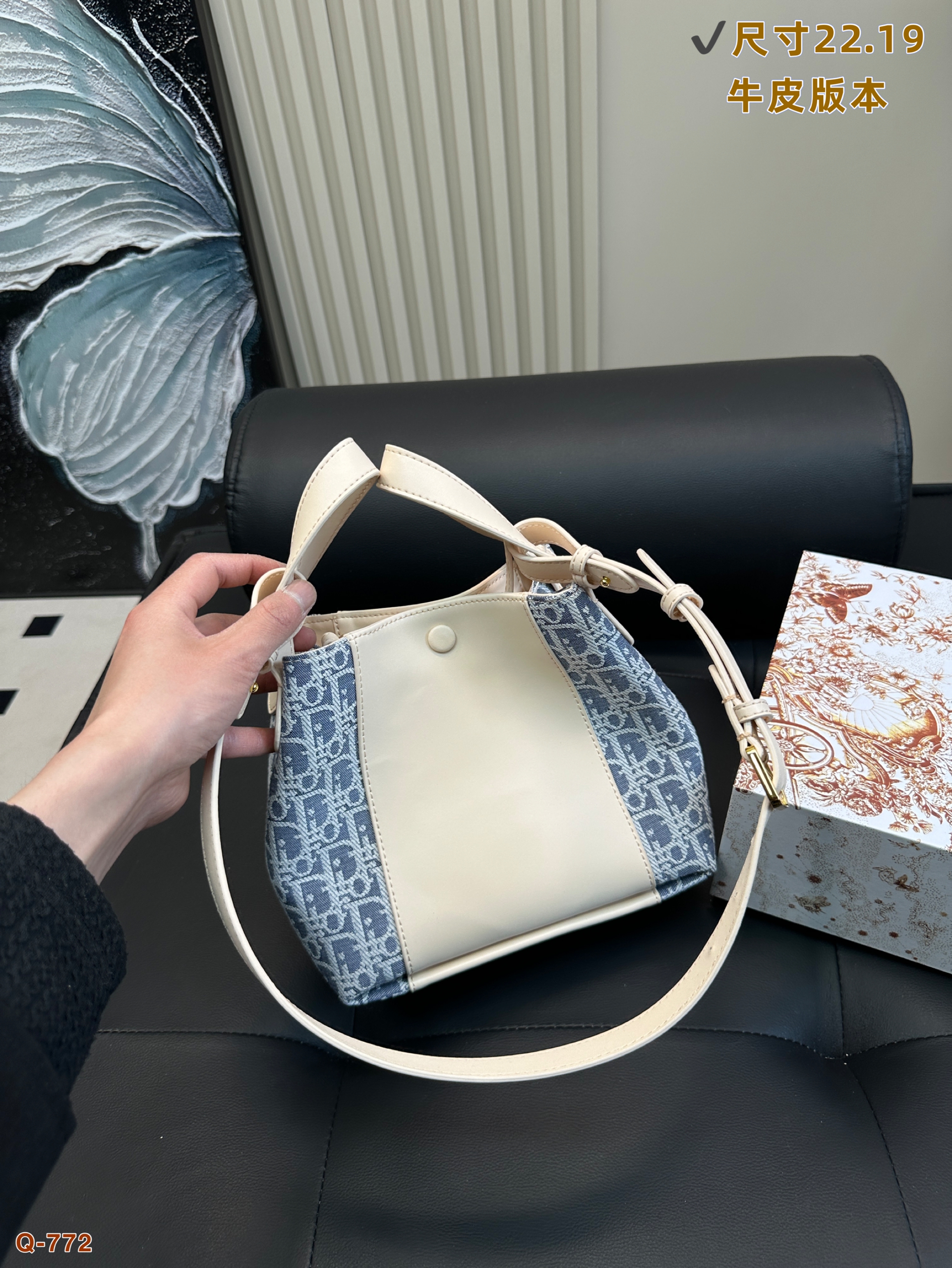 Dior Signature bucket bag