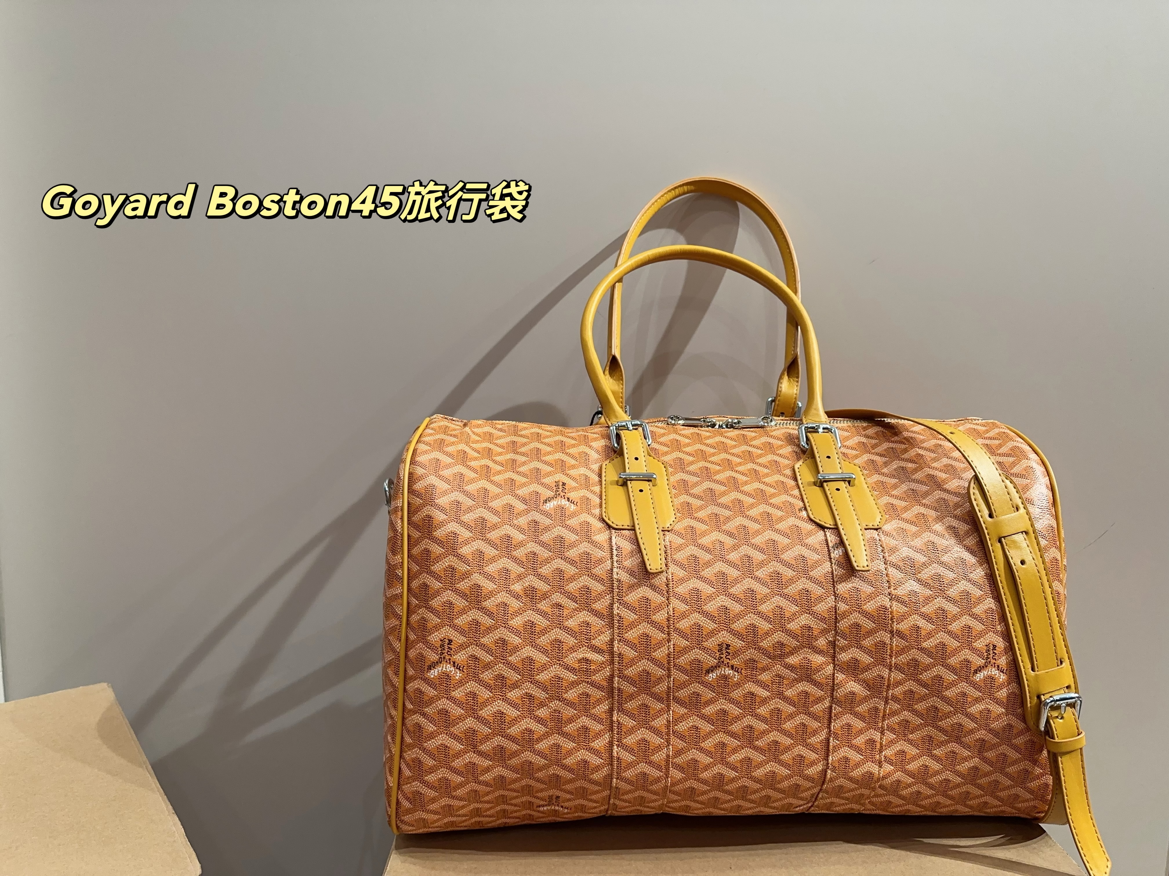 Goyard Boston45 Travel Bag