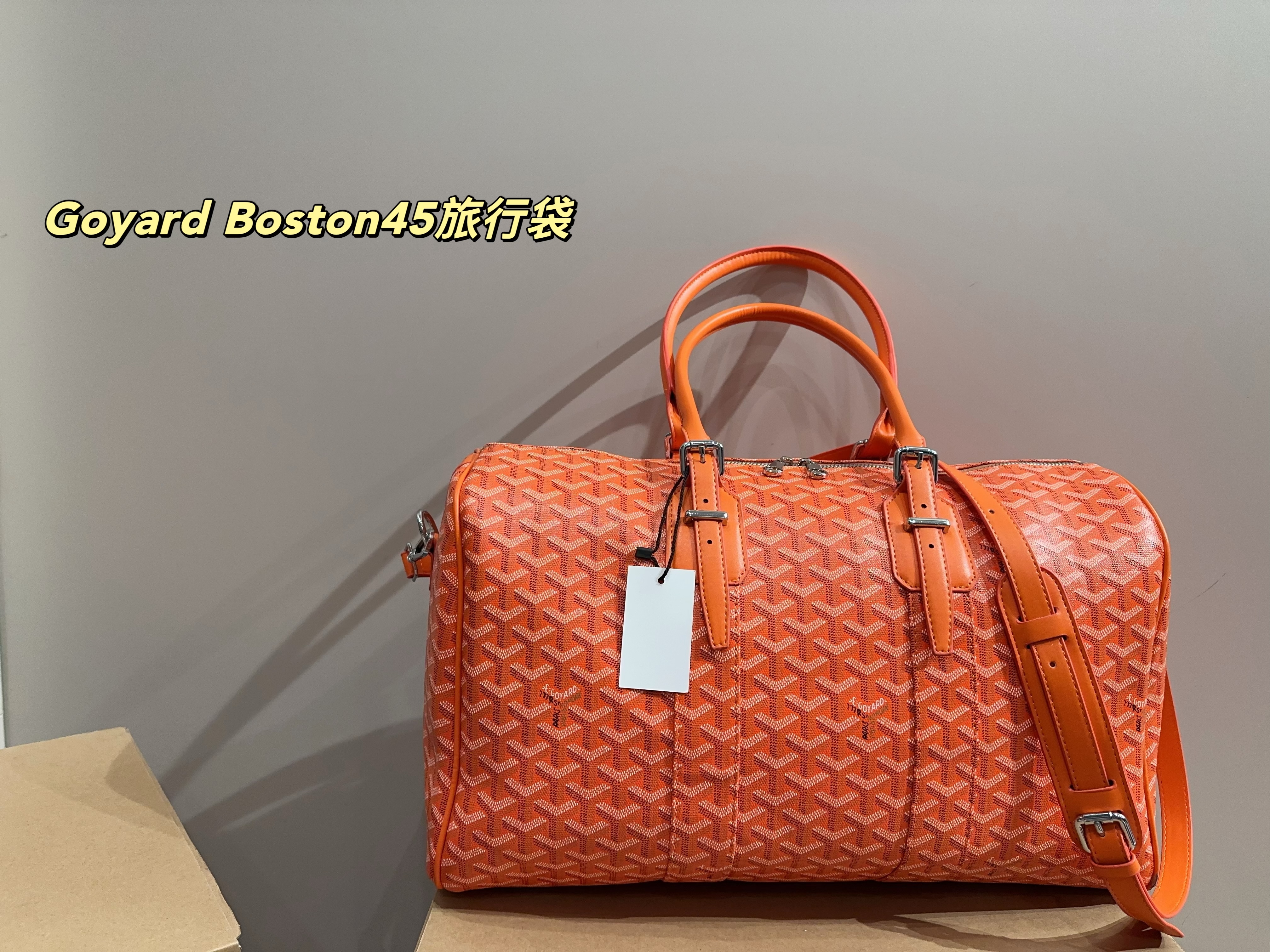 Goyard Boston45 Travel Bag