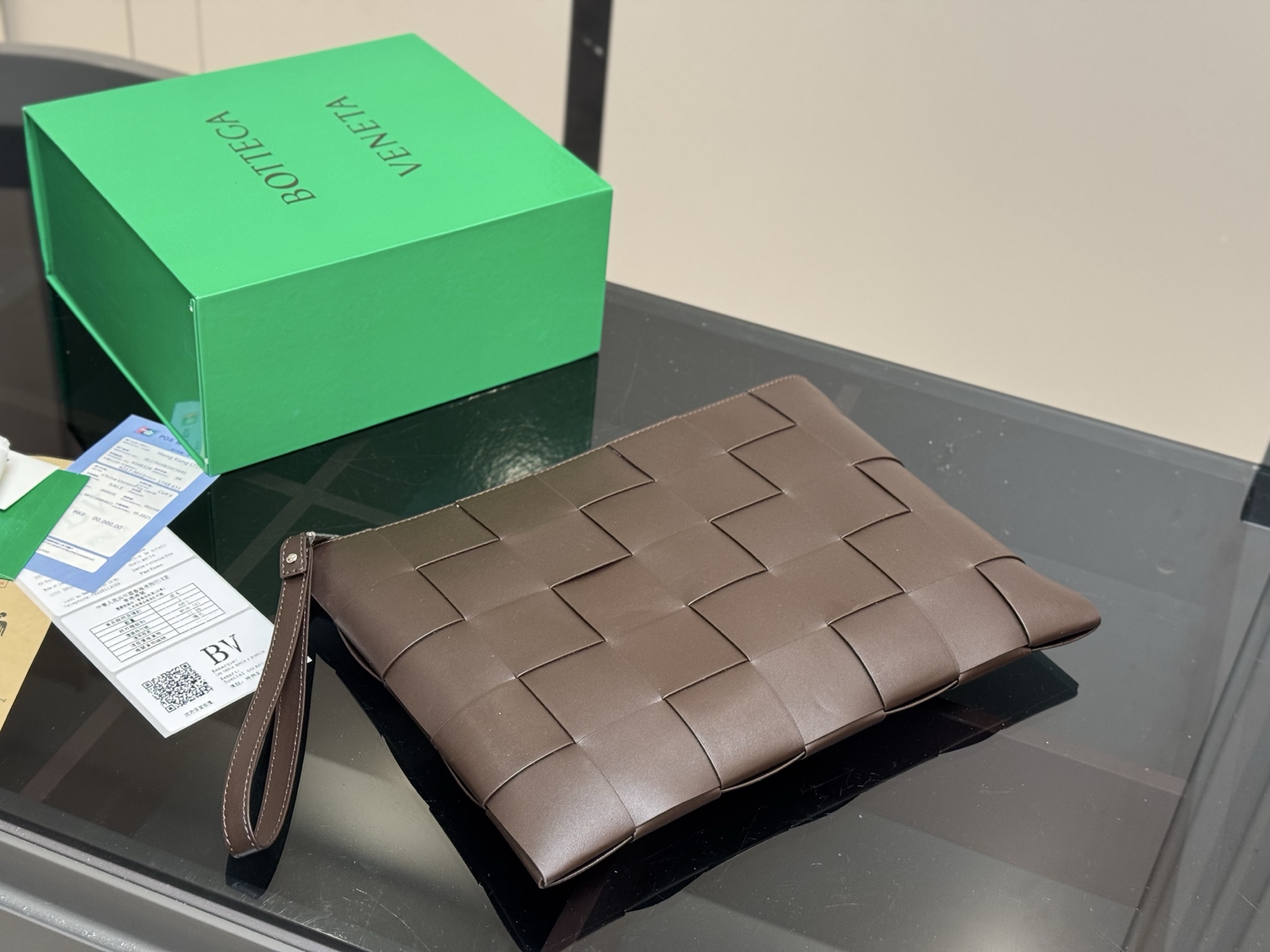 Bottega Veneta cassette clutch