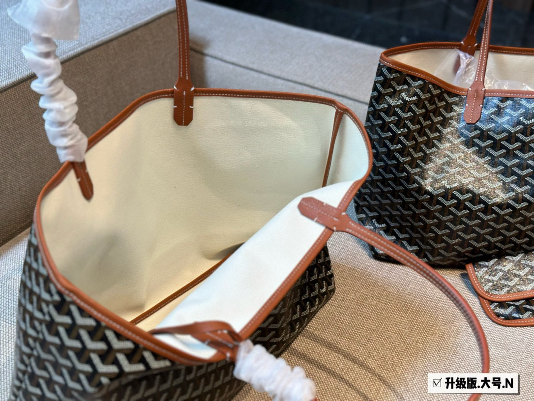 Goyard tote neverfull shopping bag