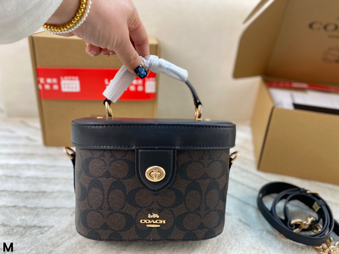 Coach box bag