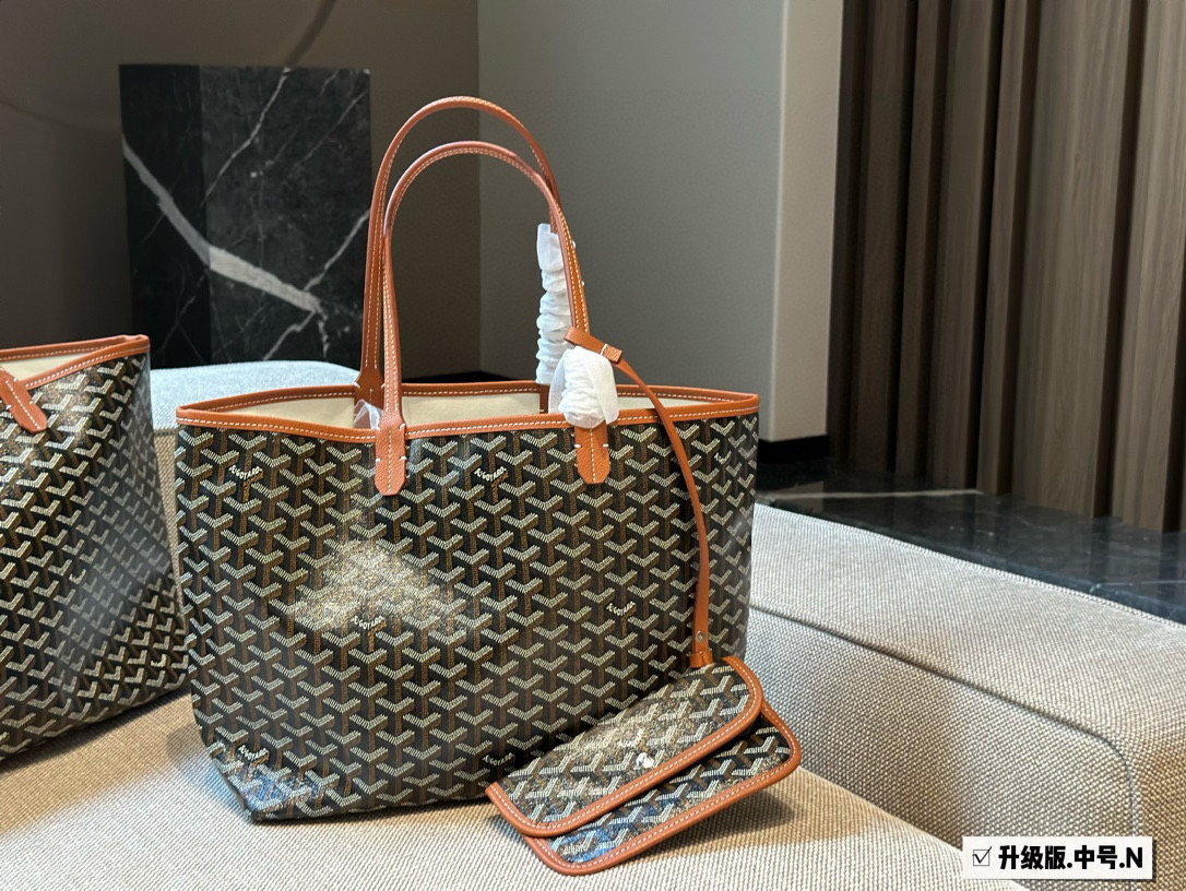 Goyard tote neverfull shopping bag