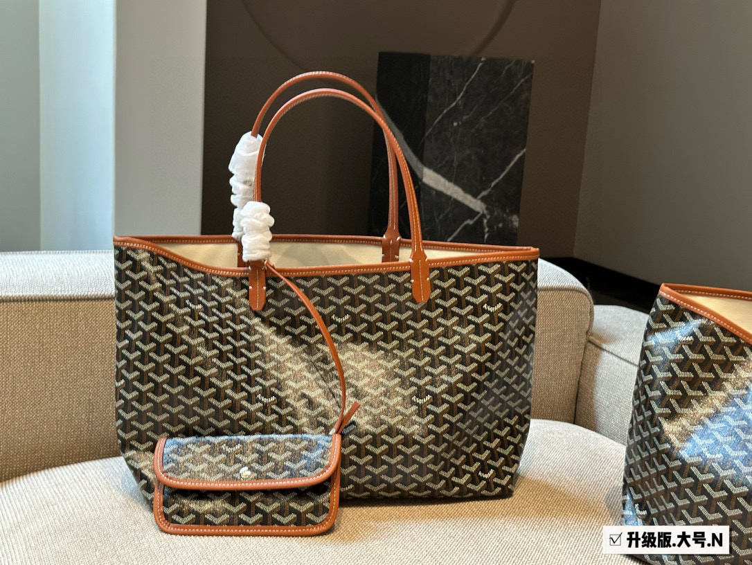 Goyard tote neverfull shopping bag
