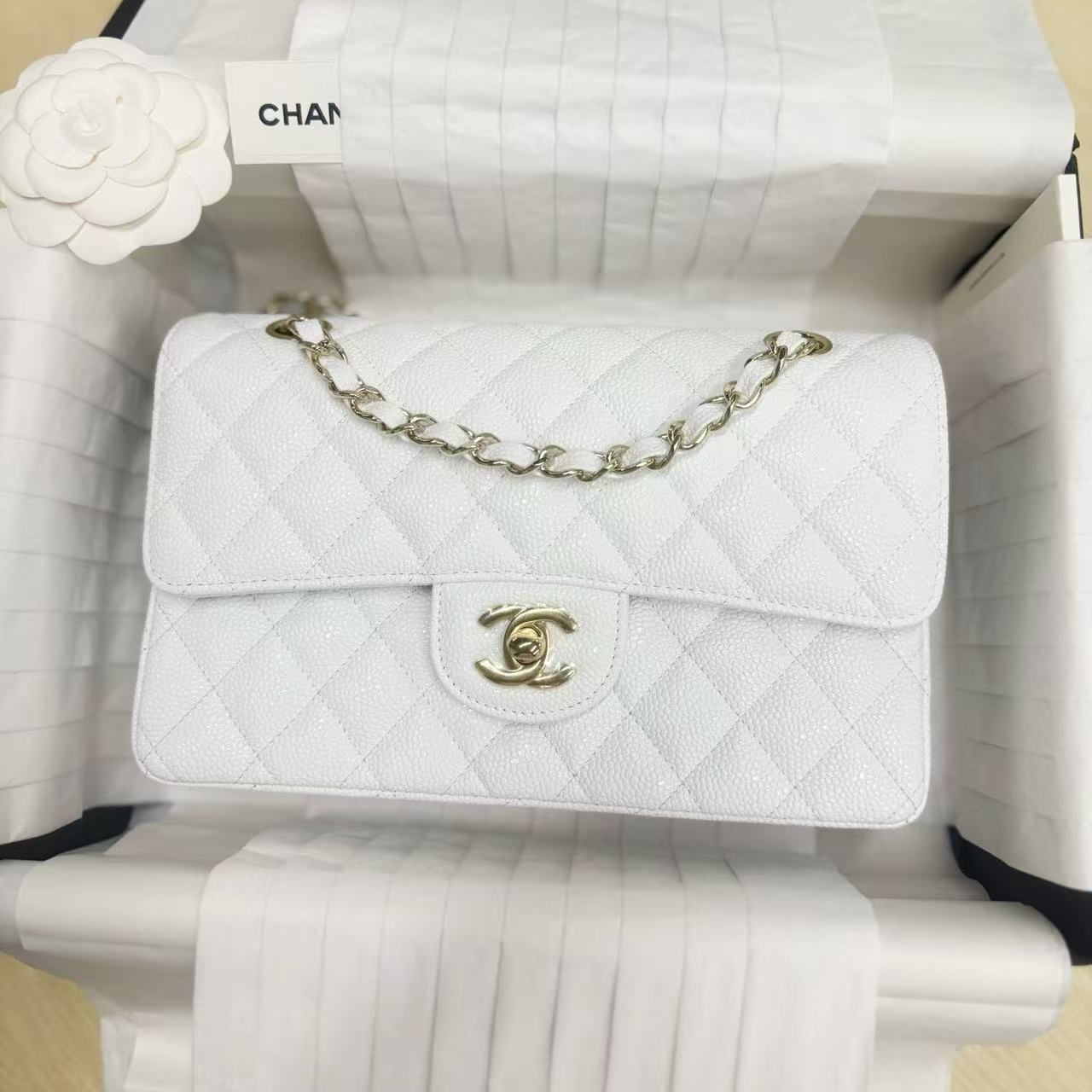 Chanel CF bag 12A quality