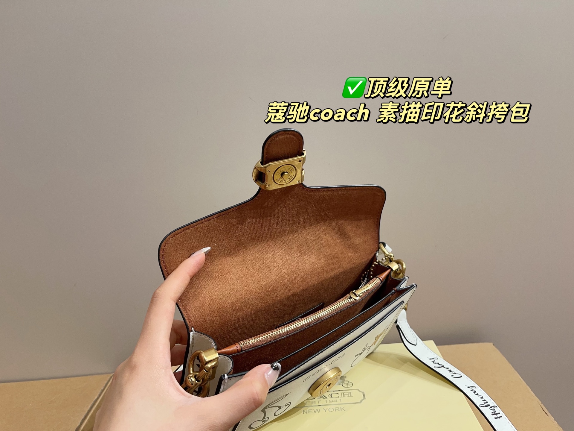 Coach tabby Graffiti bag shoulder crossbody bag