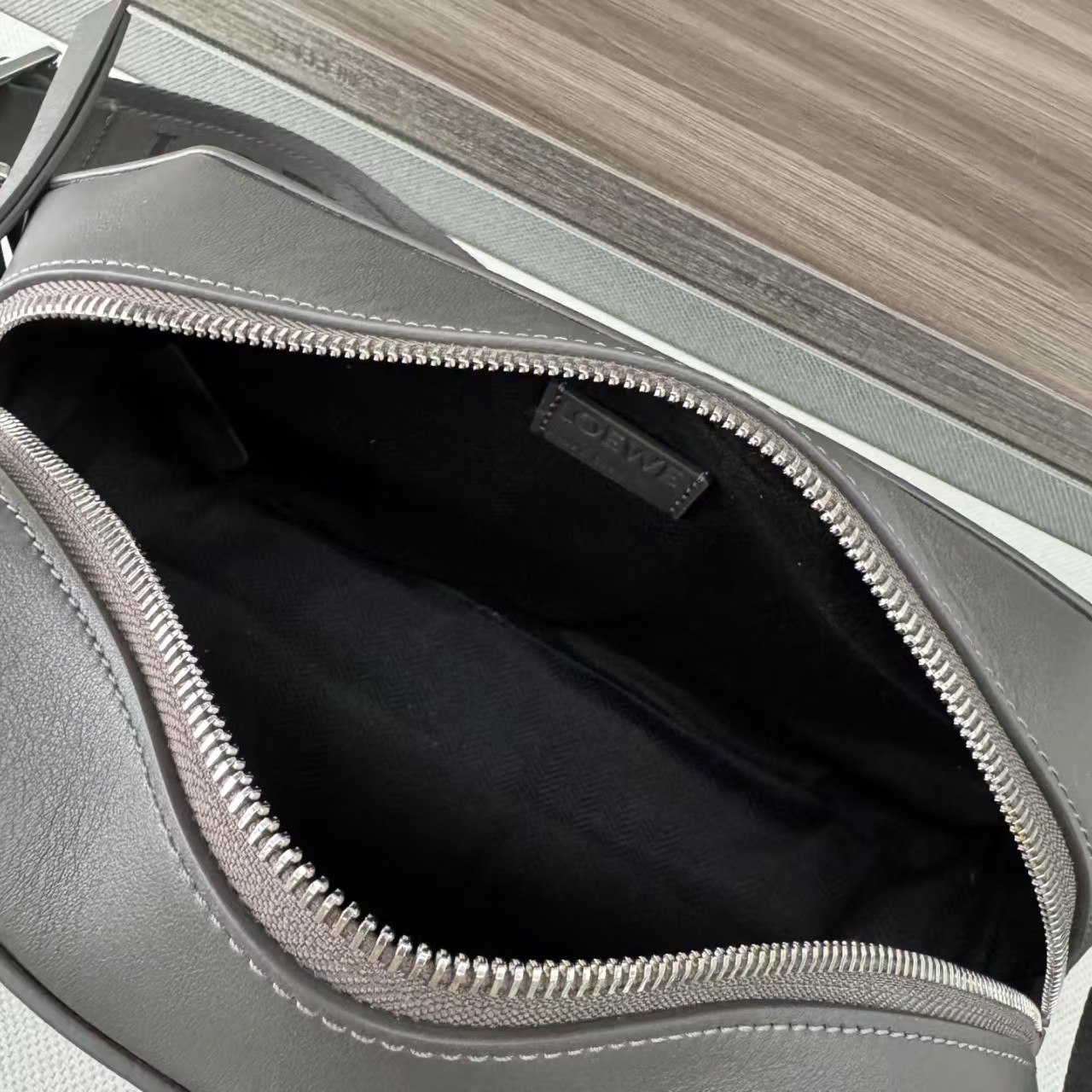 Designer model hardcore diamond shaped shoulder bag.