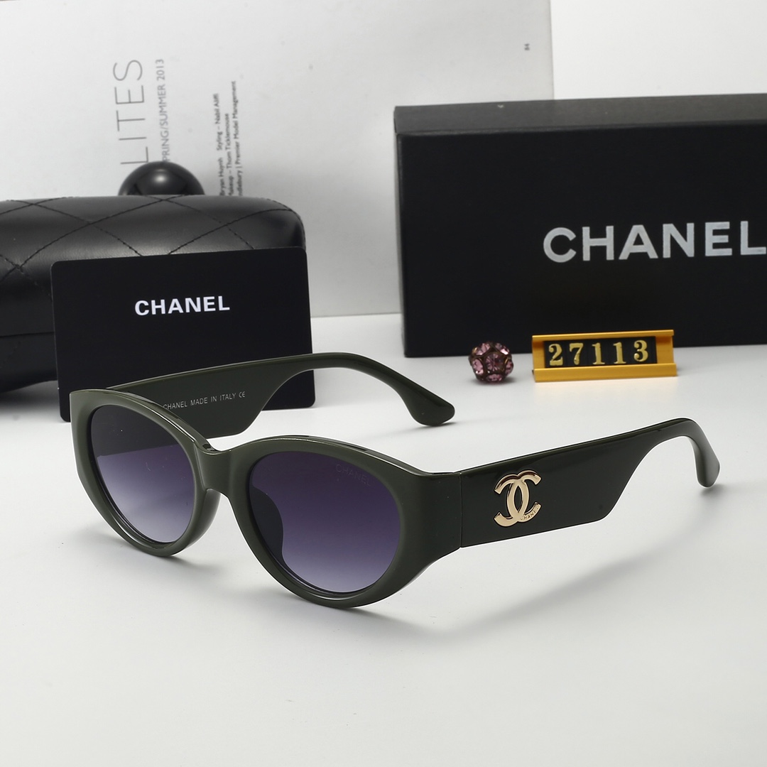 Chanel Lady's classic fashion sunglasses