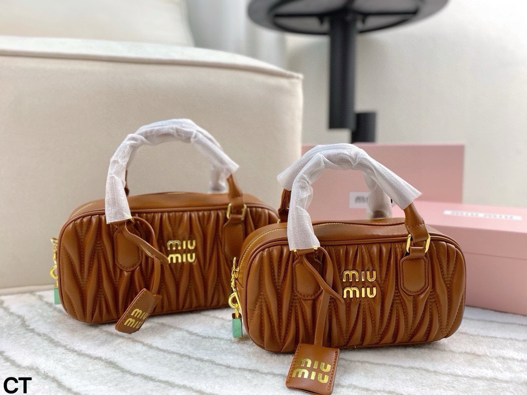 Miumiu Boston Bowling handbag