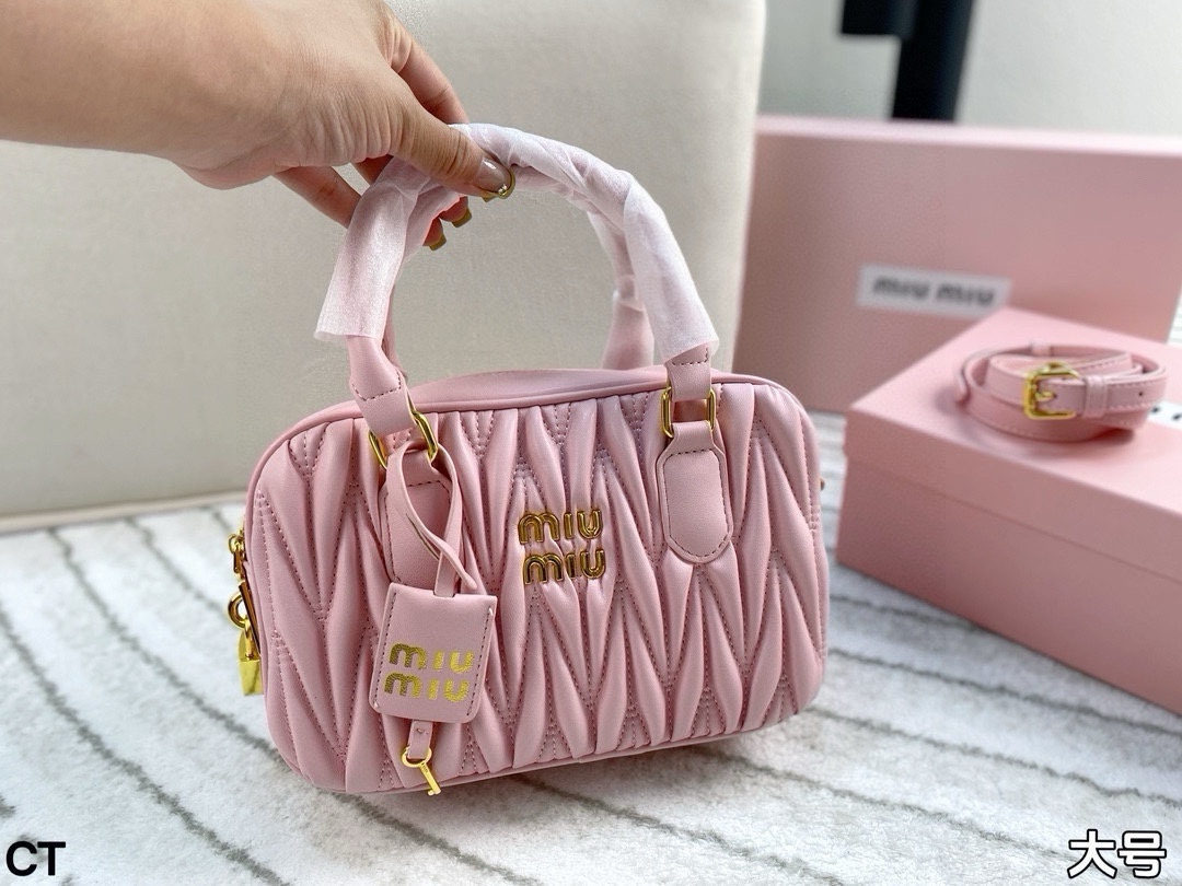 Miumiu Boston Bowling handbag