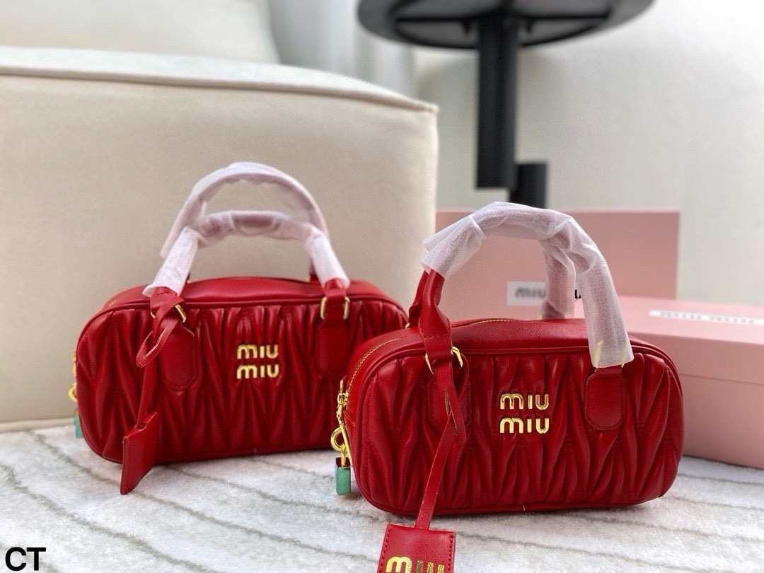 Miumiu Boston Bowling handbag